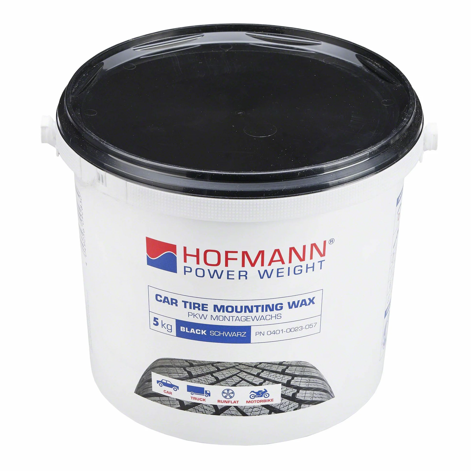 Pasta di montaggio pneumatici colore nero 5 kg, Pasta per montaggio pneumatici colore nero, Utensile di montaggio pneumatici