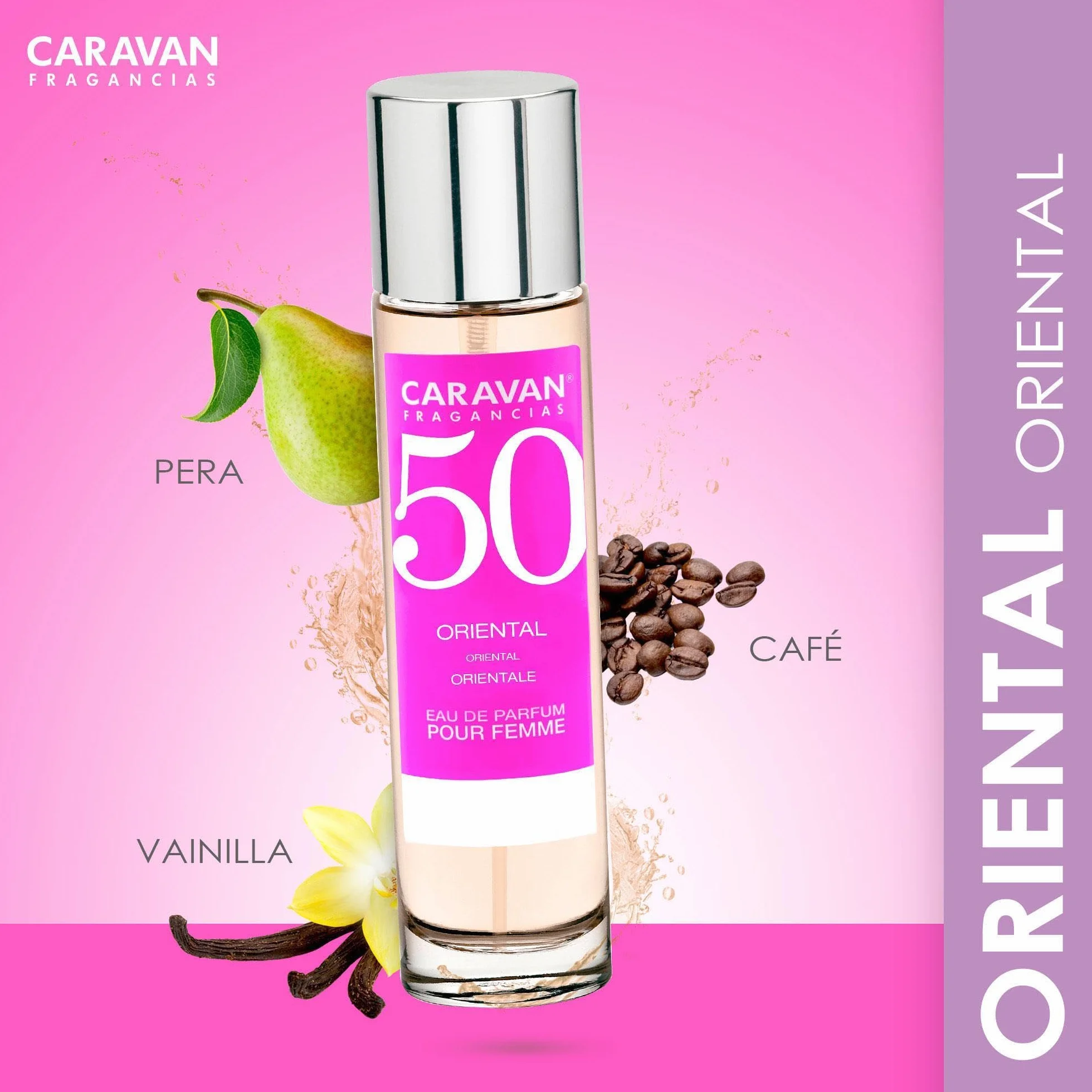 CARAVAN FRAGANCIAS Profumo da donna n. 47 da 150 ml + set di 10 flaconcini di fragranze femminili diverse da Caravan per scoprire nuovi aromi