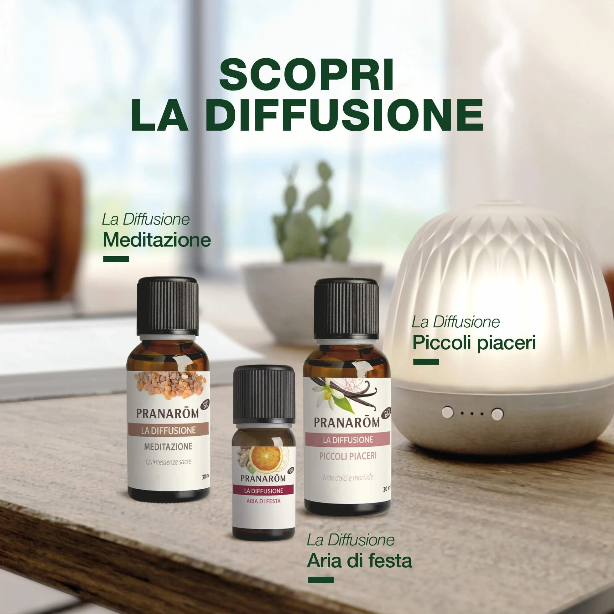 Pranarôm La Diffusione Zen Olejki eteryczne Arancio e Cedro BIO 30 ml