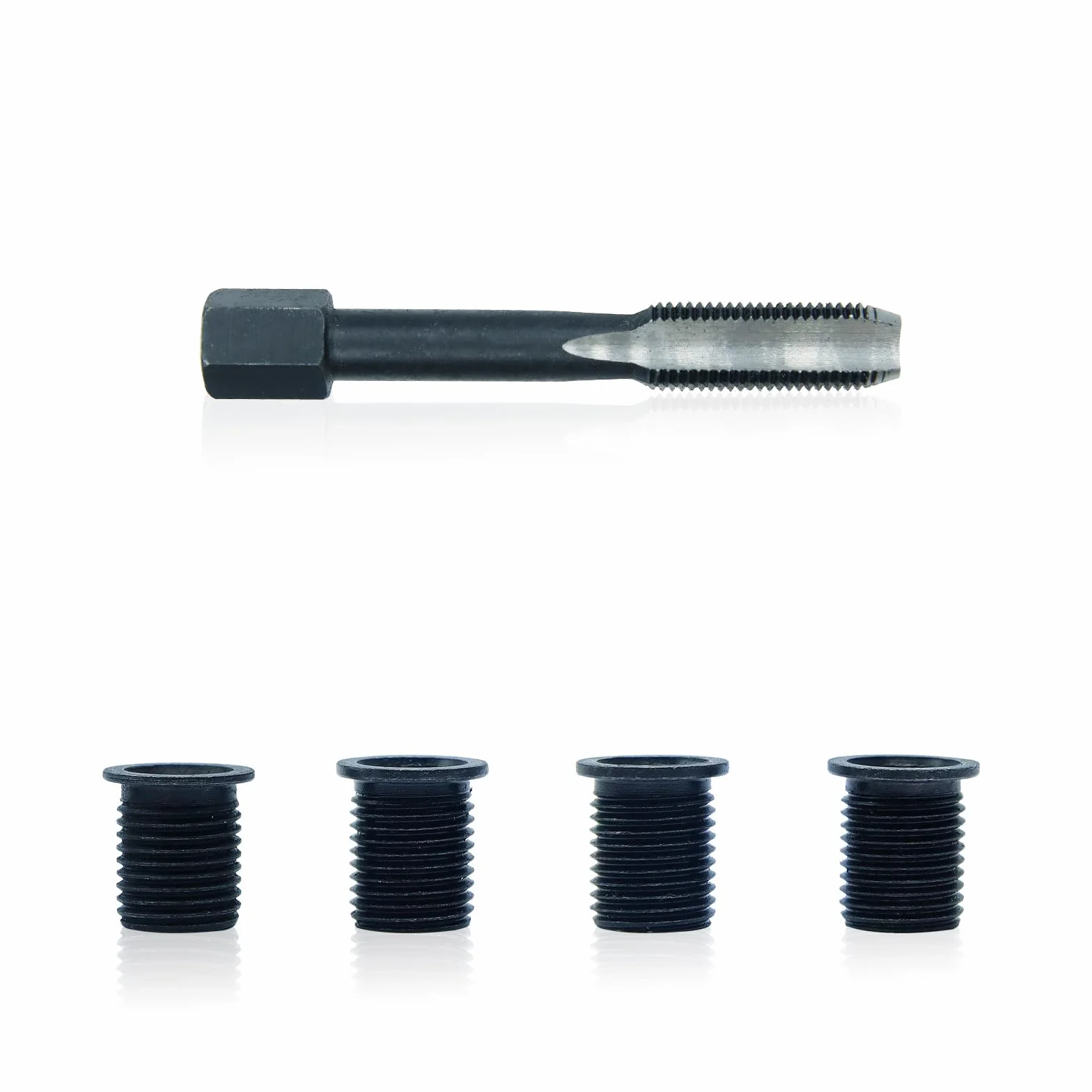CCLIFE Kit di Riparazione per Filetti Candela M8 x 1.0 5 Pezzi Helicoil