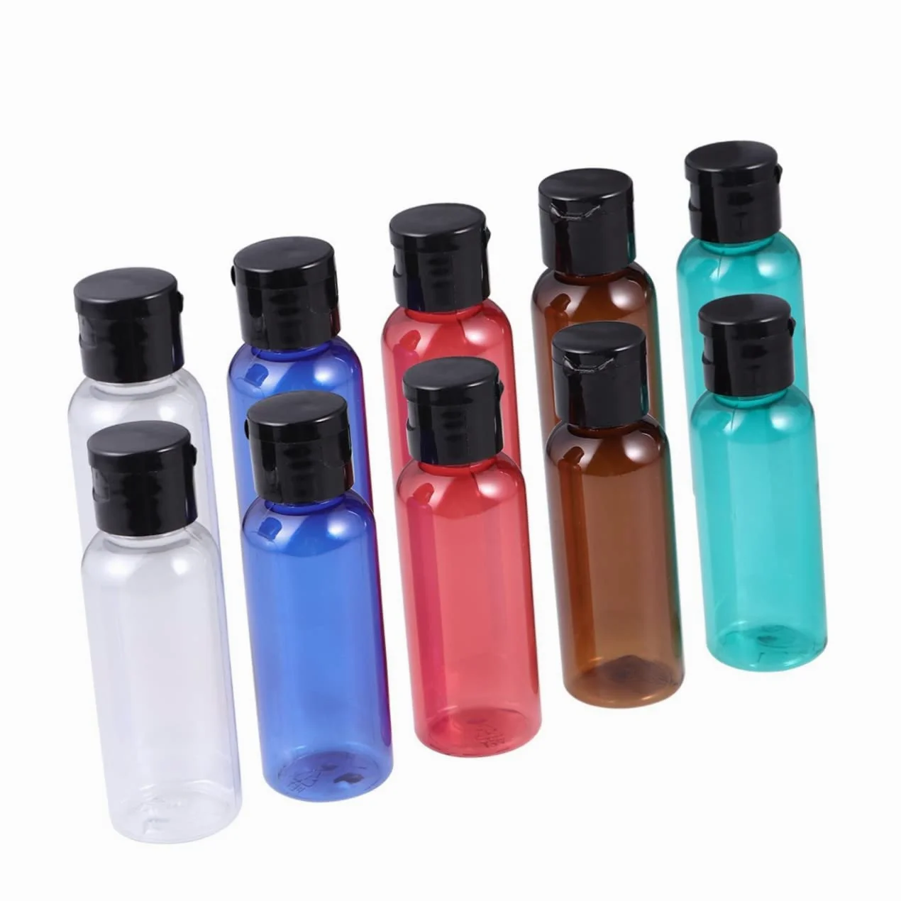 Healeved 3 Set Di Flaconi Ricaricabili Da Viaggio Per Profumi Da 50 Ml Contenitori Da Viaggio Comprimibili Flaconi Secondari Per Dispenser Di Cosmetici 10 Pezzi*3