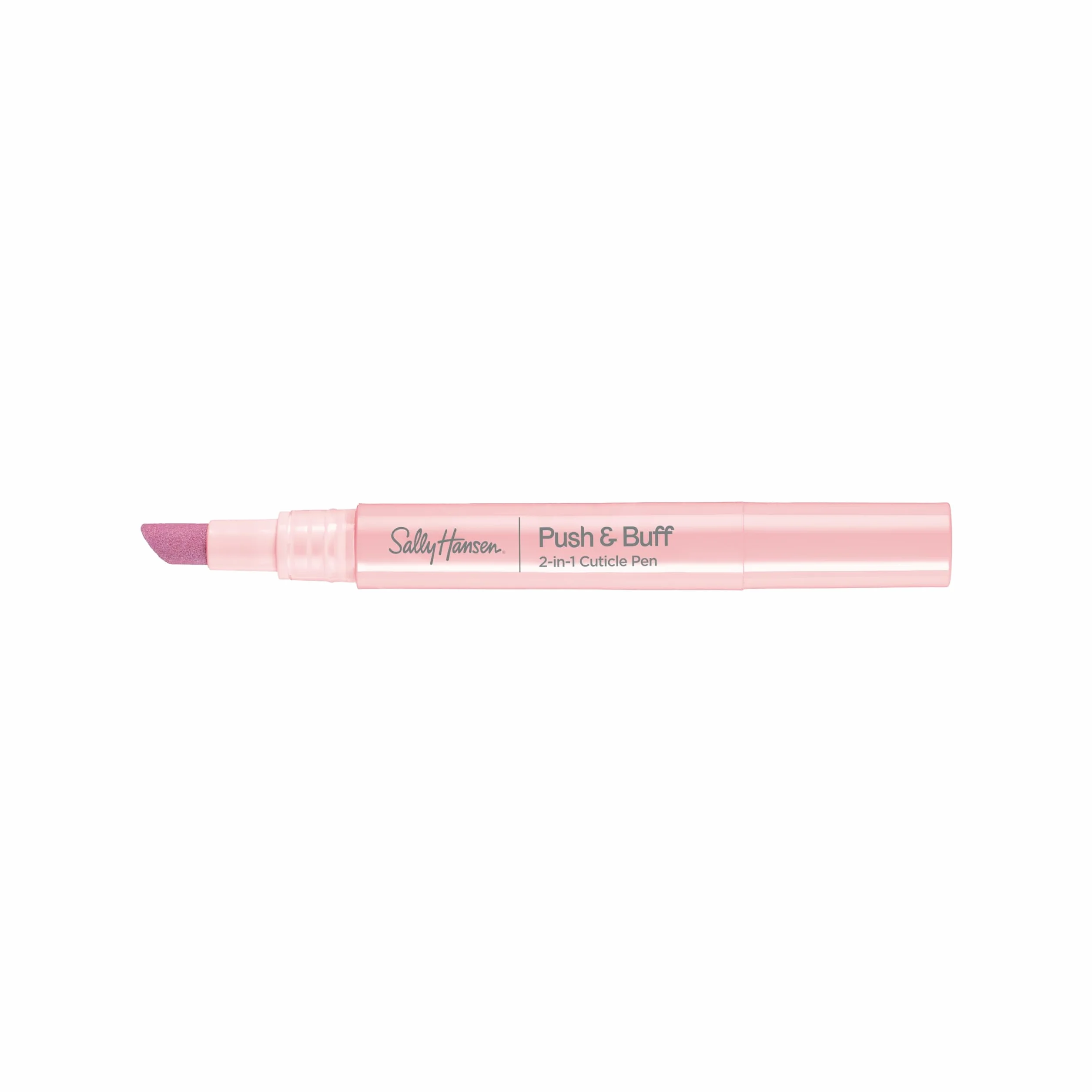 Sally Hansen Push & Buff 2-In-1 Pen, Rimuovi-cuticole, preparazione per manicure