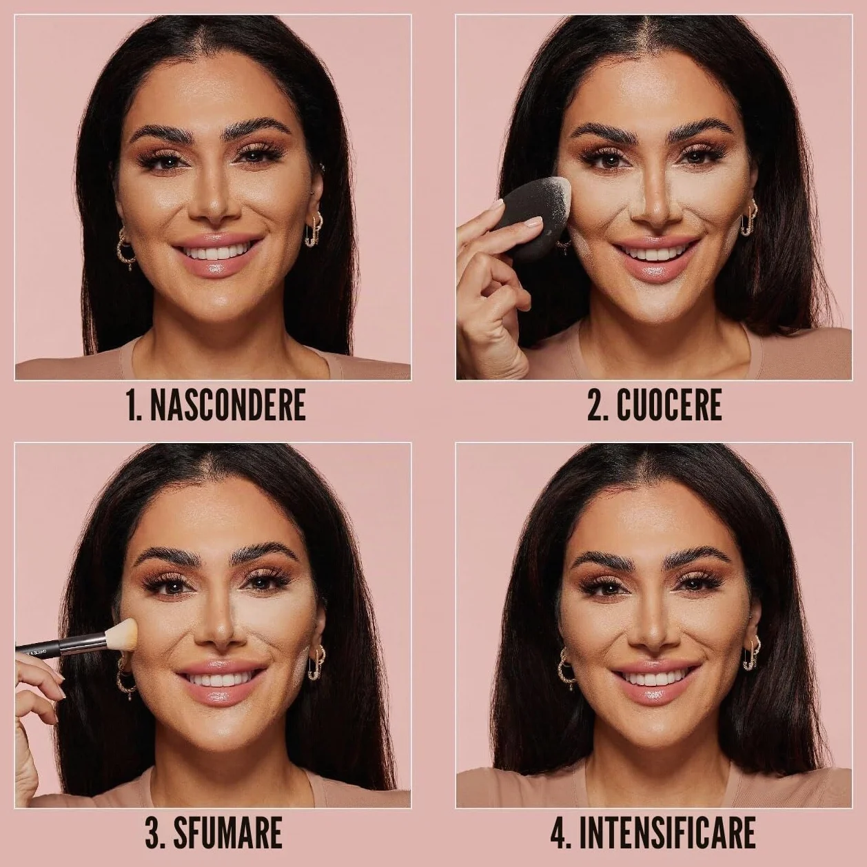 Huda Beauty, Cipria in polvere libera Easy Bake, 20 g, tonalità Pound Cake