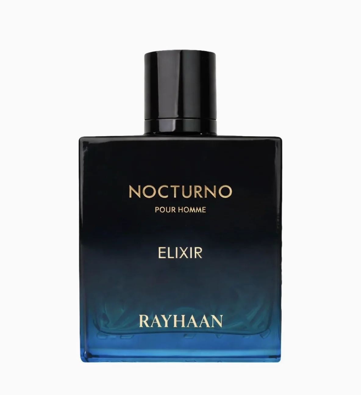 Rayhaan Nocturno Elixir Pour Homme Eau de Parfum Uomo - Legno Ambra Fragranza 100 ml