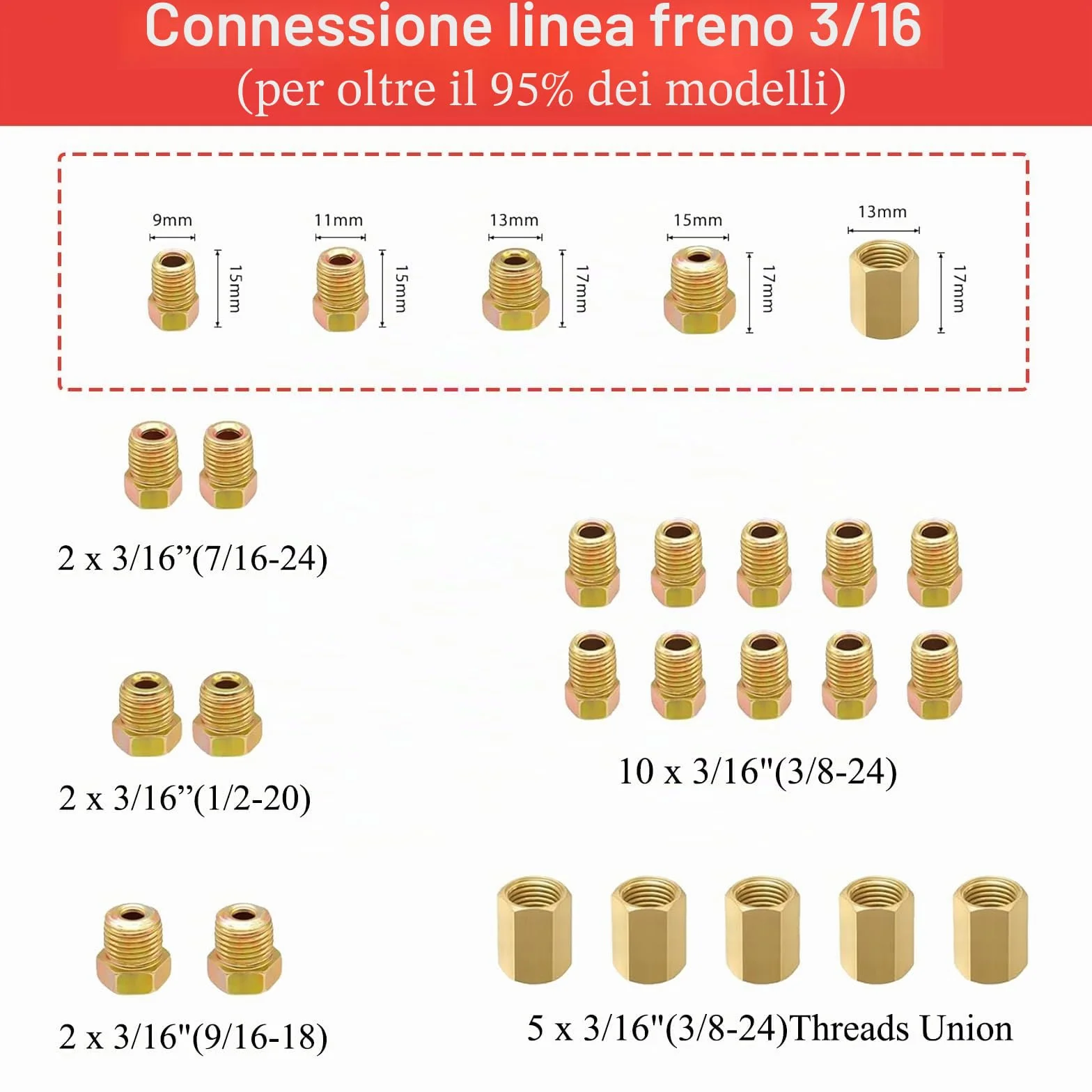 Bobina tubi freno 25 piedi Strumento a doppia svasatura Accessori riparazione linea freni auto