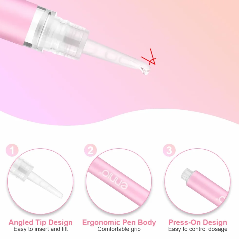 LOPHE Nail Art Polish Corrector Pen, Penna Correggi Smalto, Risultato Immediato, Accessori Gel Unghie, 3 ml