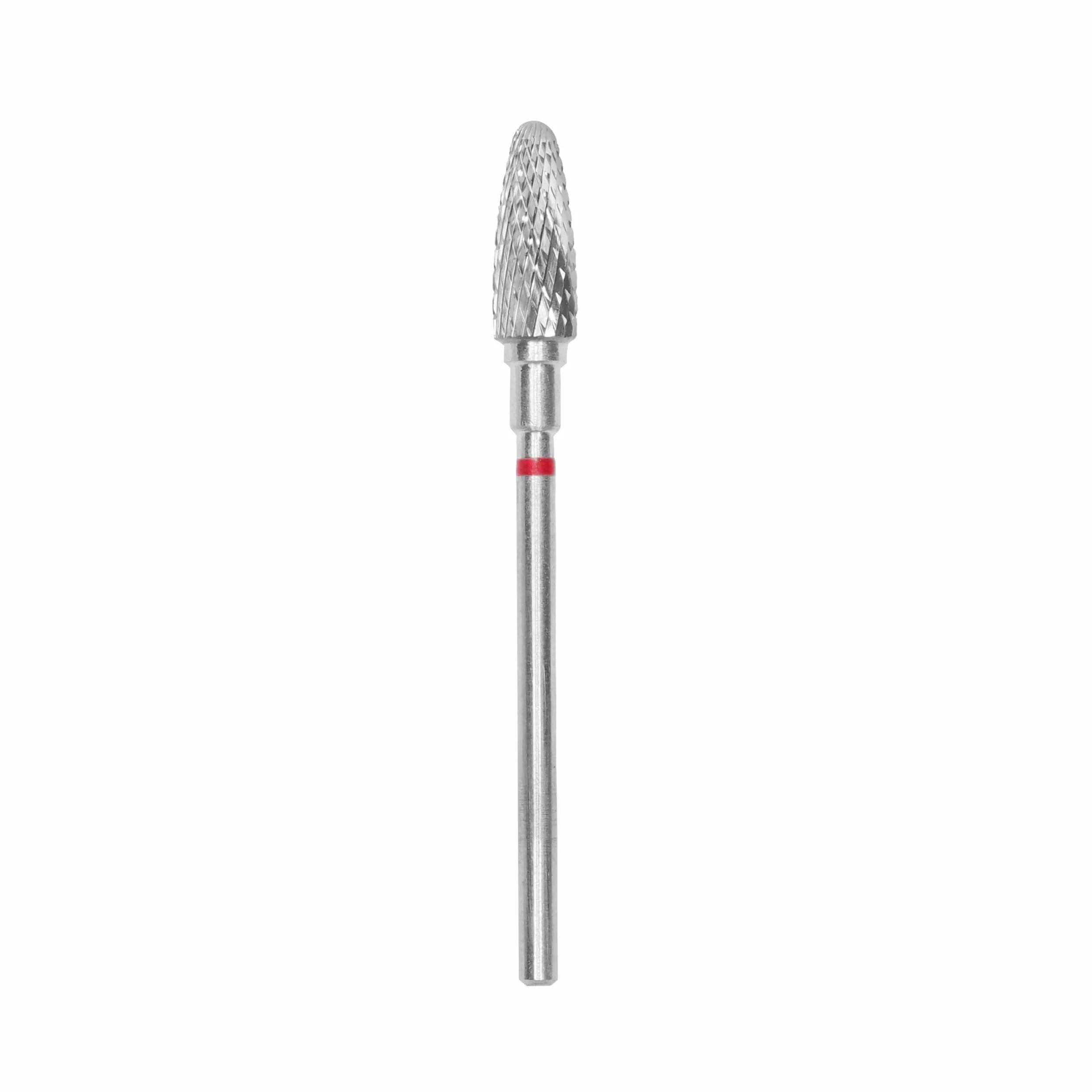 STALEKS PRO Punta per trapano in carburo di tungsteno, 5 x 13 mm, a forma di mais (grana fine)