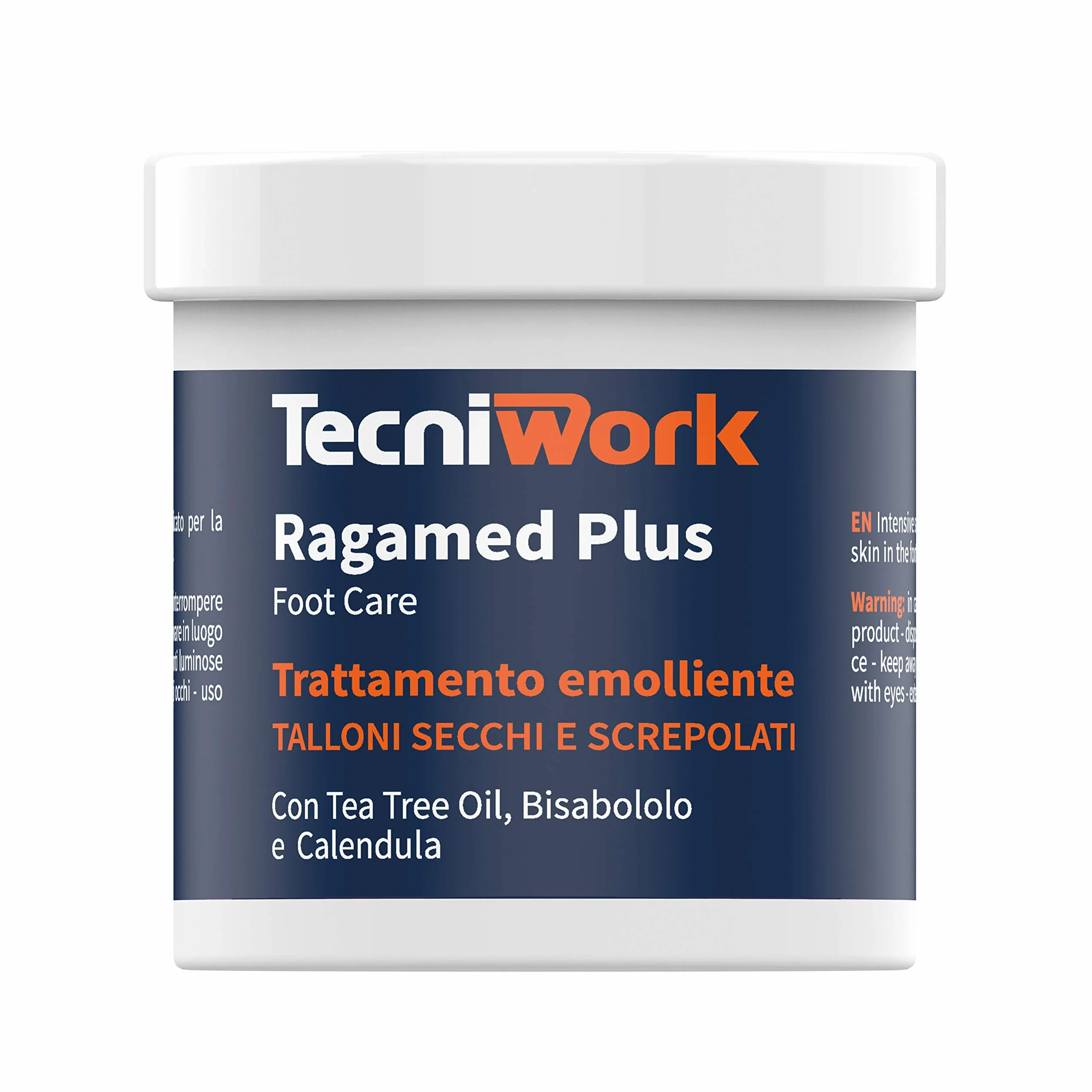 Ragamed Plus Crema Talloni Secchi e Screpolati 75 ml – Trattamento Emolliente Intensivo con Tea Tree Oil, Camomilla e Calendula