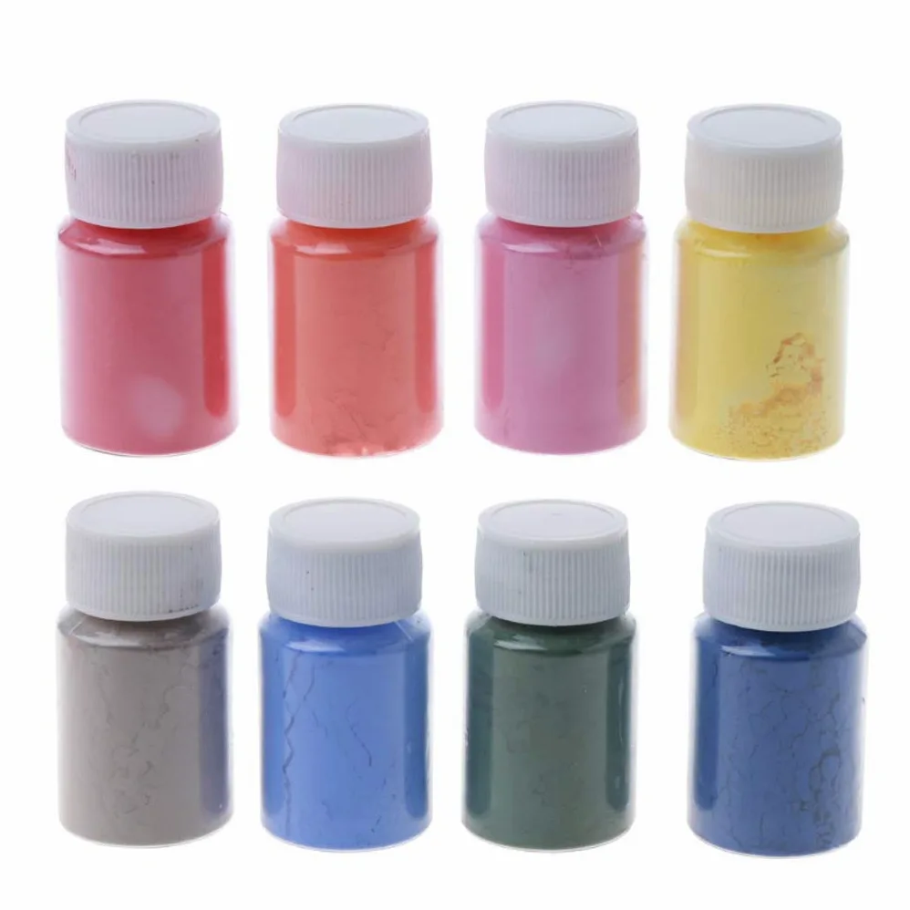Pigmento termocromico che cambia colore, fantastico glitter per la temperatura, pigmento attivo in polvere sensibile al caldo per unghie