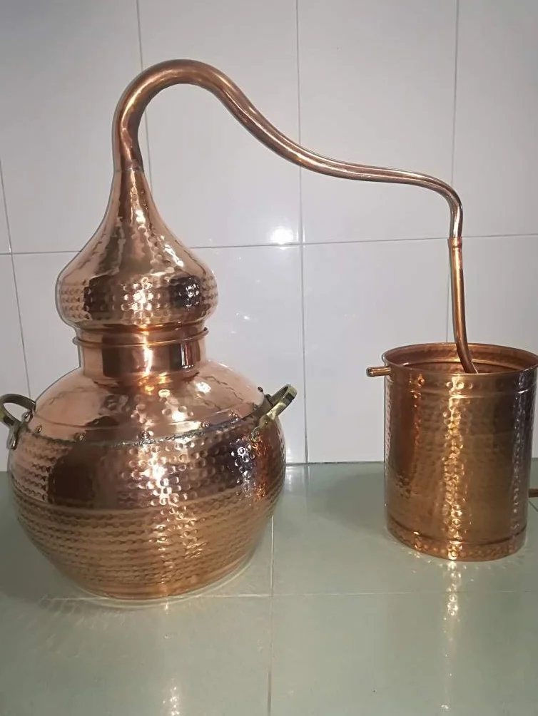 ALAMBICCO CLASSICO IN RAME (Tutte le taglie) (5 Litri)