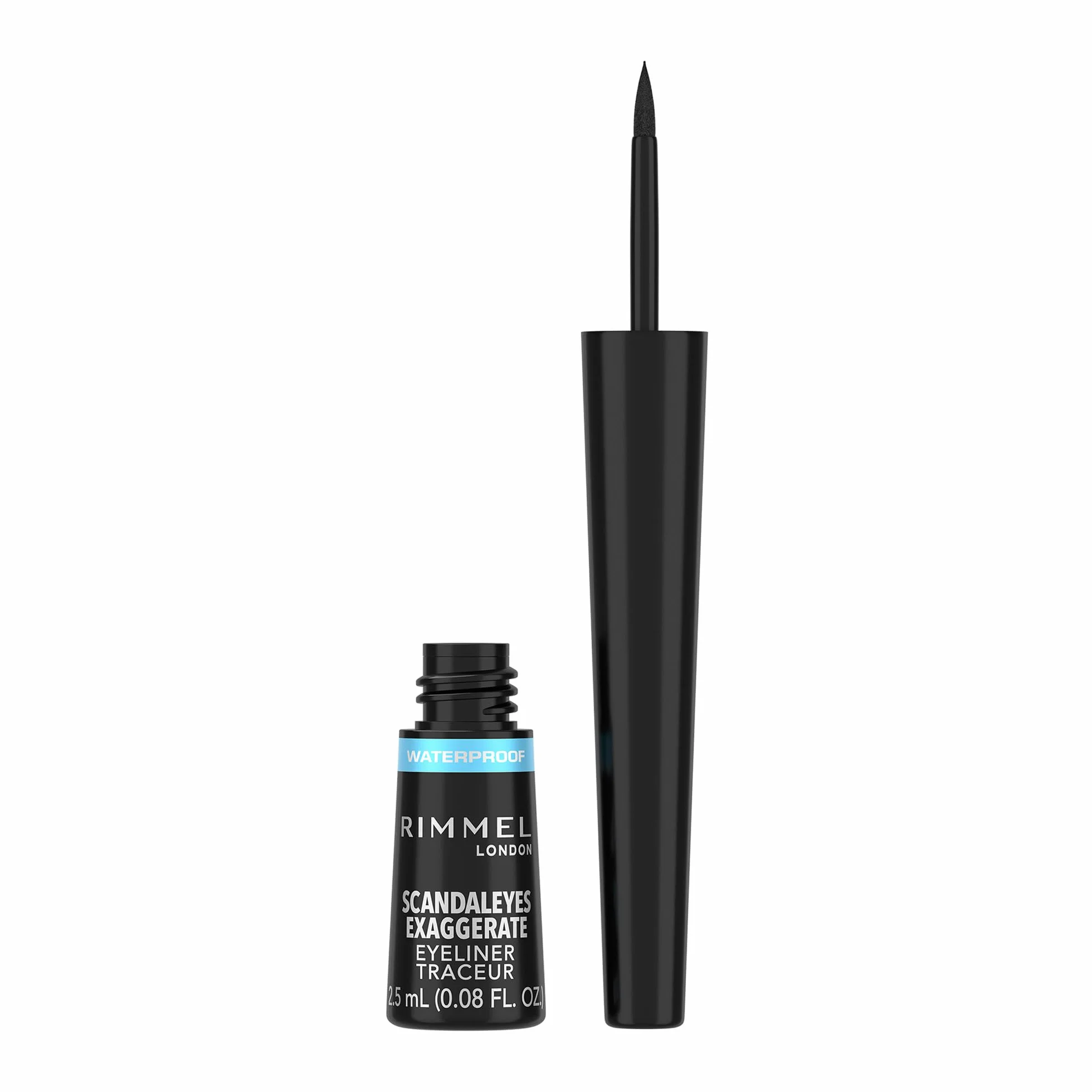 Rimmel Eyeliner Waterproof Exaggerate Liquid Black