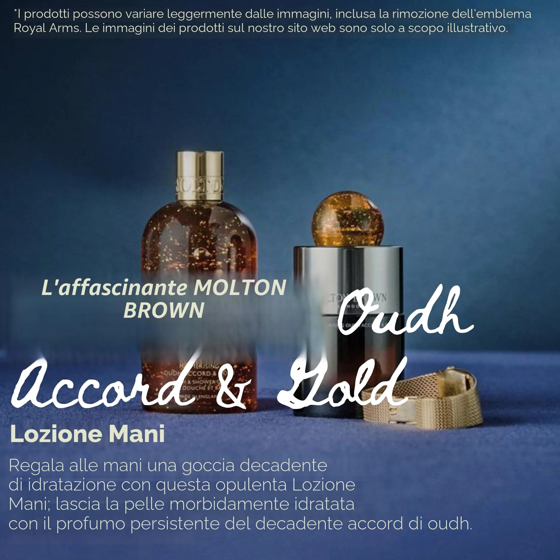 Molton Brown Mesmerising Oudh Accord & Gold lozione mani 300 ml