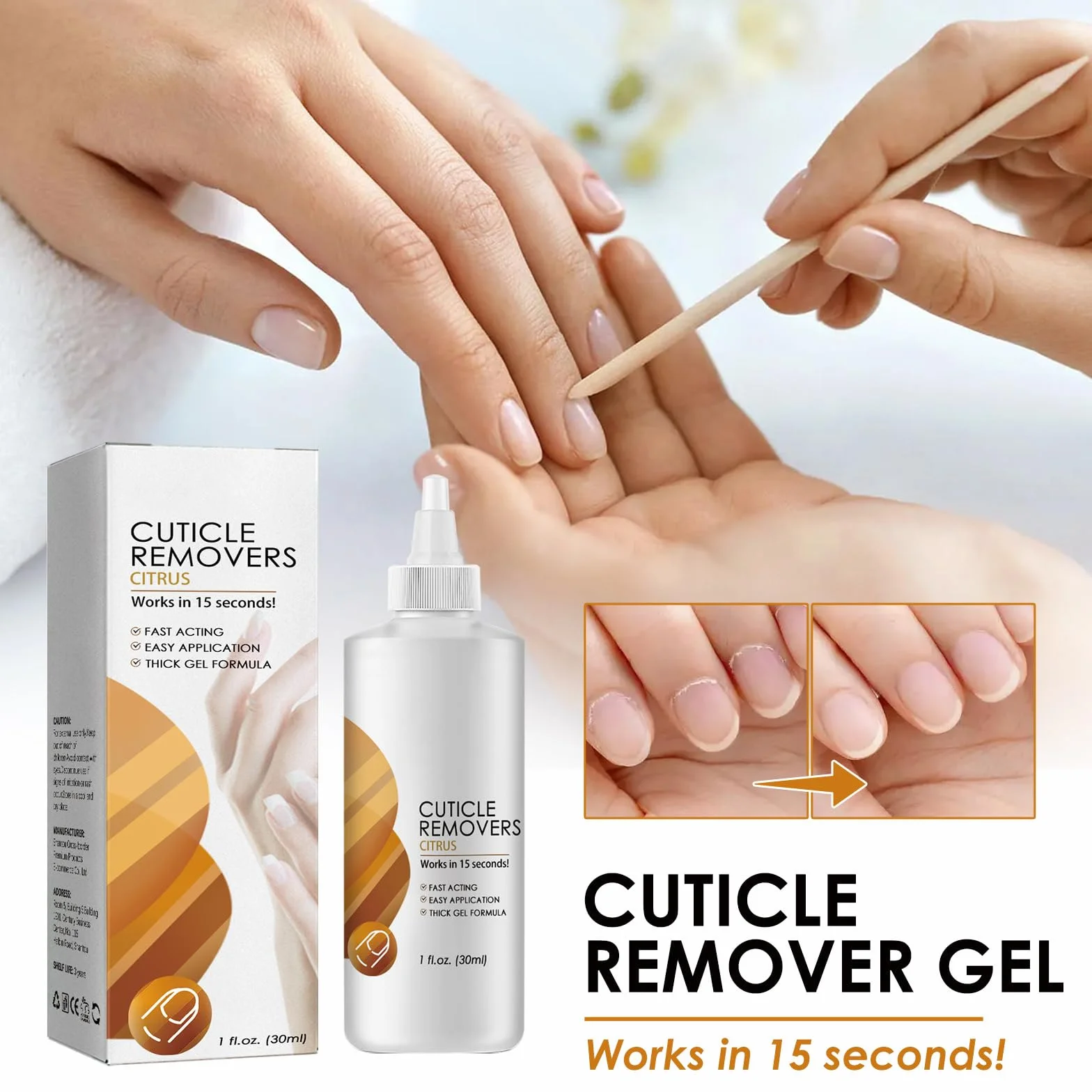 Cuticole unghie Riparazione Gel,Gel Ammorbidente e Cuticole Unghie,Ammorbidente e Cuticole Gel Unghie,Ammorbidente Professionale Cuticole,Gel Idratante per Unghie,Gel di Rimozione Cuticole