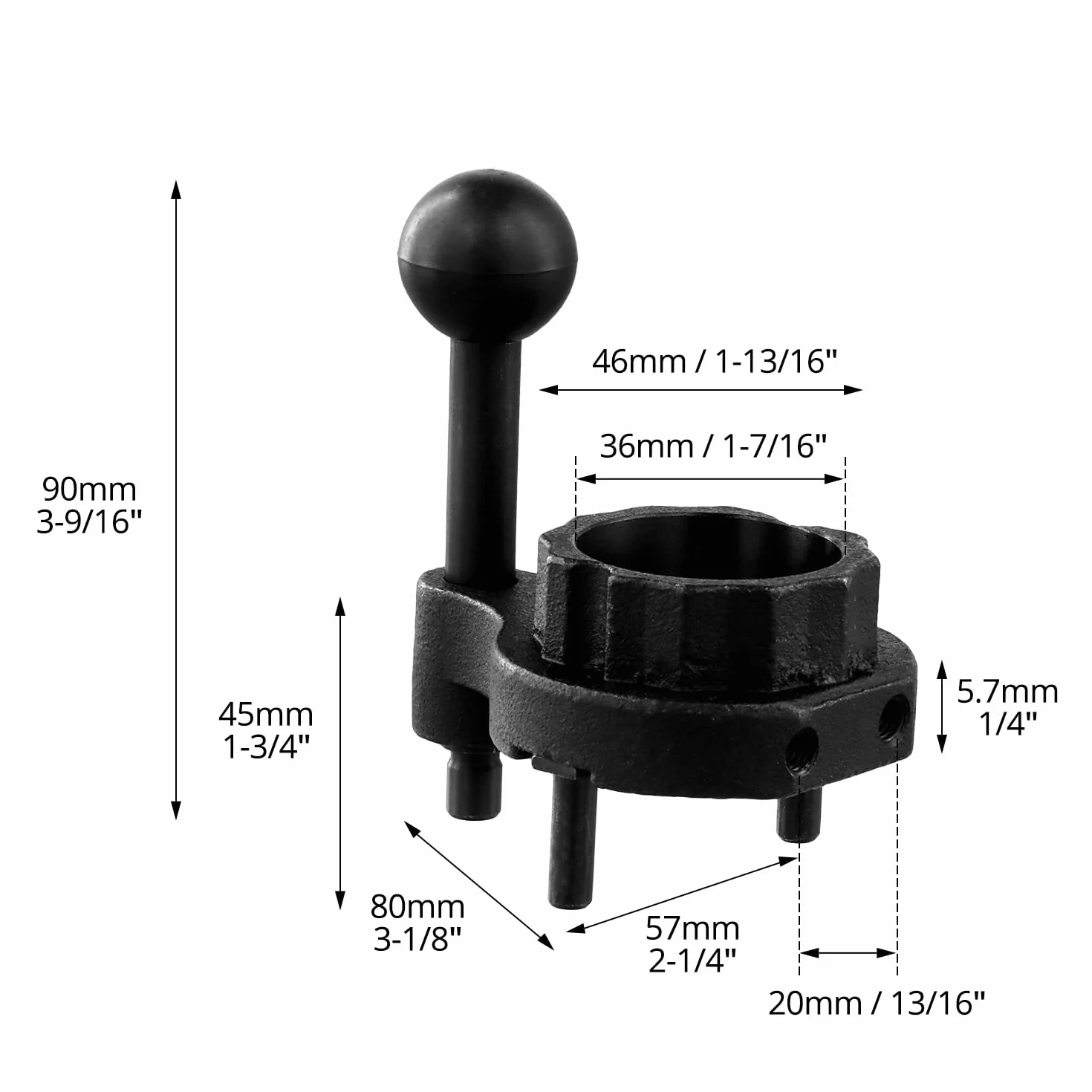 QWORK® Herramienta di Bloccaggio dell'albero Motore Compatibile con 1.6/2.0TDI