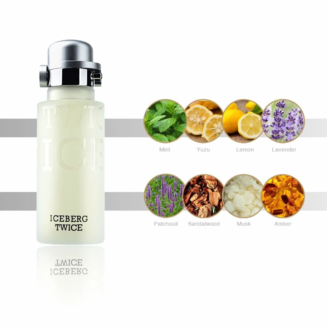ICEBERG Twice Man Eau de Toilette 125 ml Fougère Aromatiche Uomo