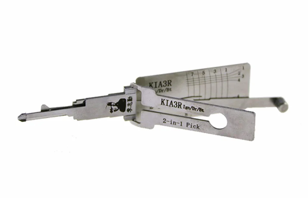 KIA3R 2-in-1 Strumento di bloccaggio e decodificatore per auto, blocco accensione e apertura serratura