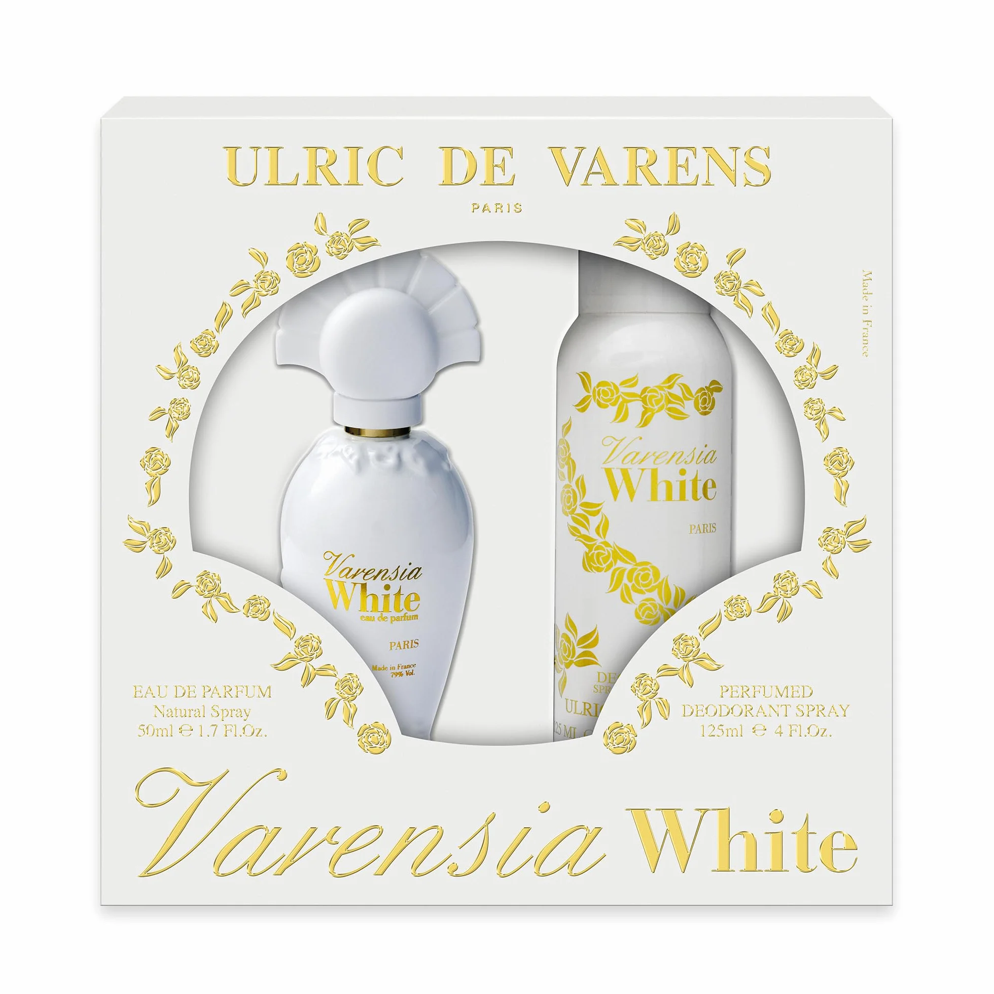 Ulric di varens Cofanetto Varensia White Eau de Parfum 50 ml + Deodorante 125 ml