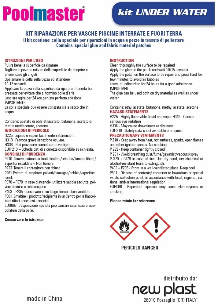 TP003 Kit Riparazione Acqua