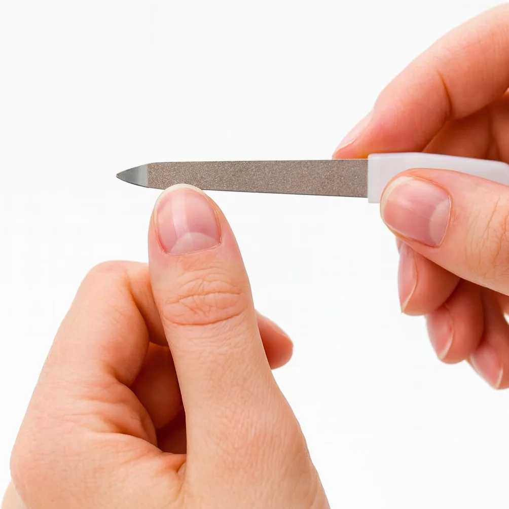 Clauss Set per la cura delle unghie con forbici, lime e pinzette per manicure e pedicure da viaggio