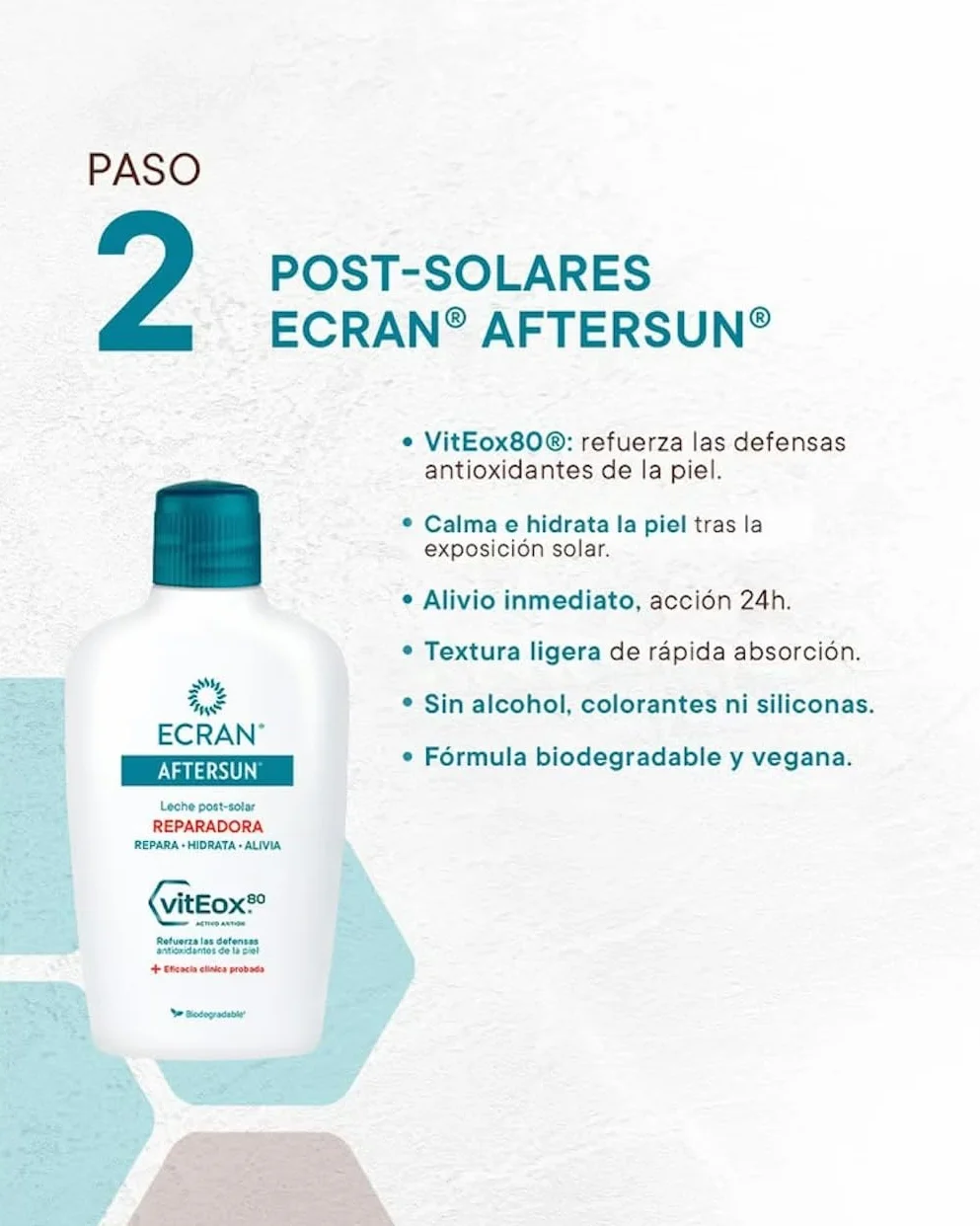 Leche Post-solar Hidratante Y Reparadora 400ml Blanco Almond