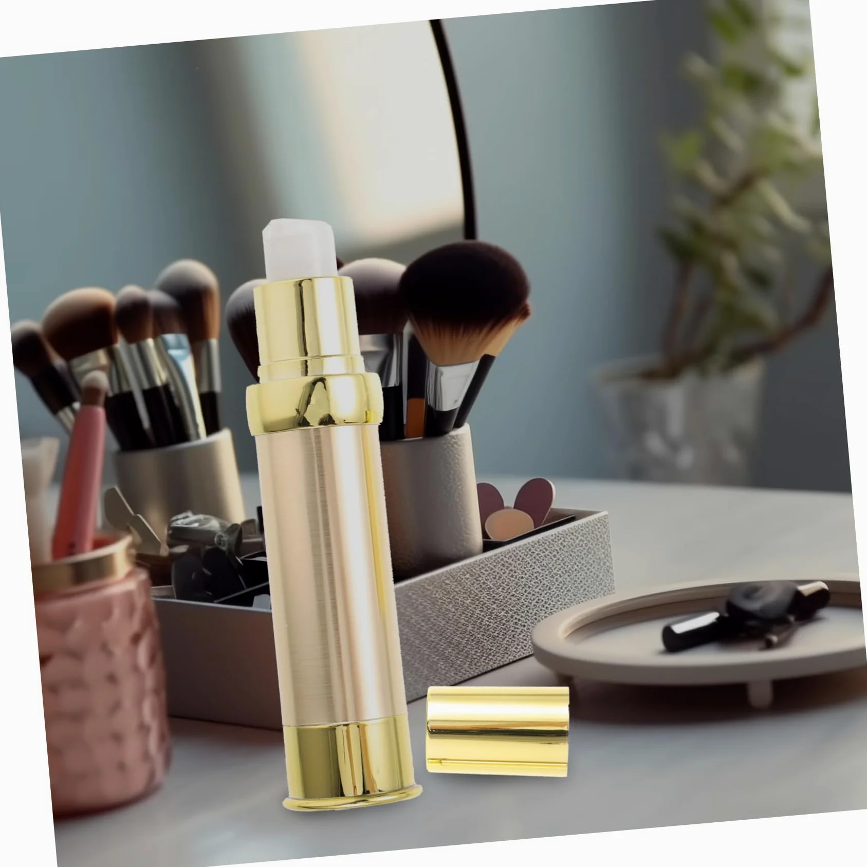 4 Set Bottiglie Makeup Pompa Aria Contenitori Cosmetici Portatili Per Viaggio E Resistente Alle Perdite E Facile Usare 3 Pezzi*4