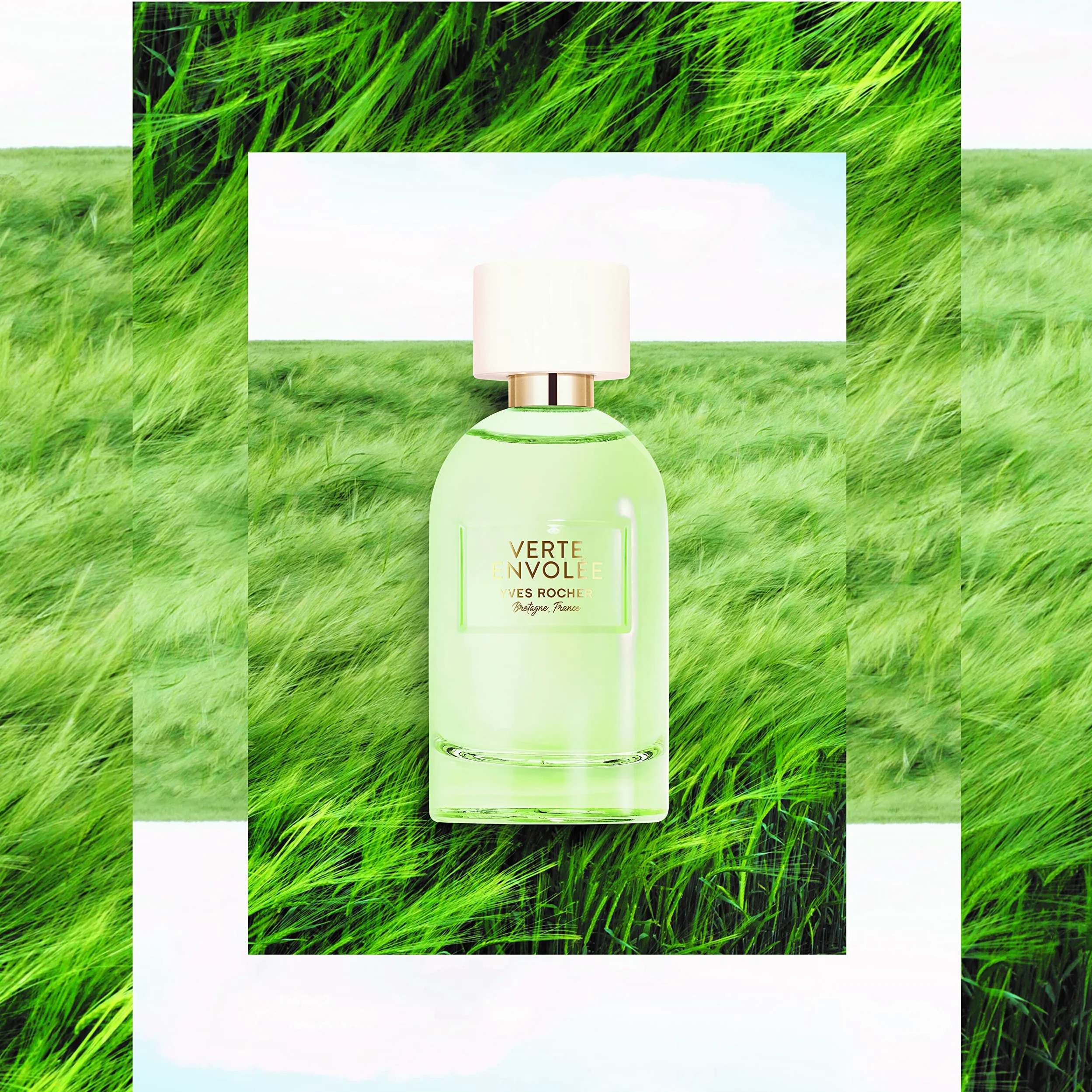 Yves Rocher PLEINES NATURES Eau de Parfum Verte Envolée Vaporizzatore 100ml | Profumo per Donna agrumato tè con limone, rosa e tè nero – Idea regalo - 92% origine naturale - Fabbricato in Francia