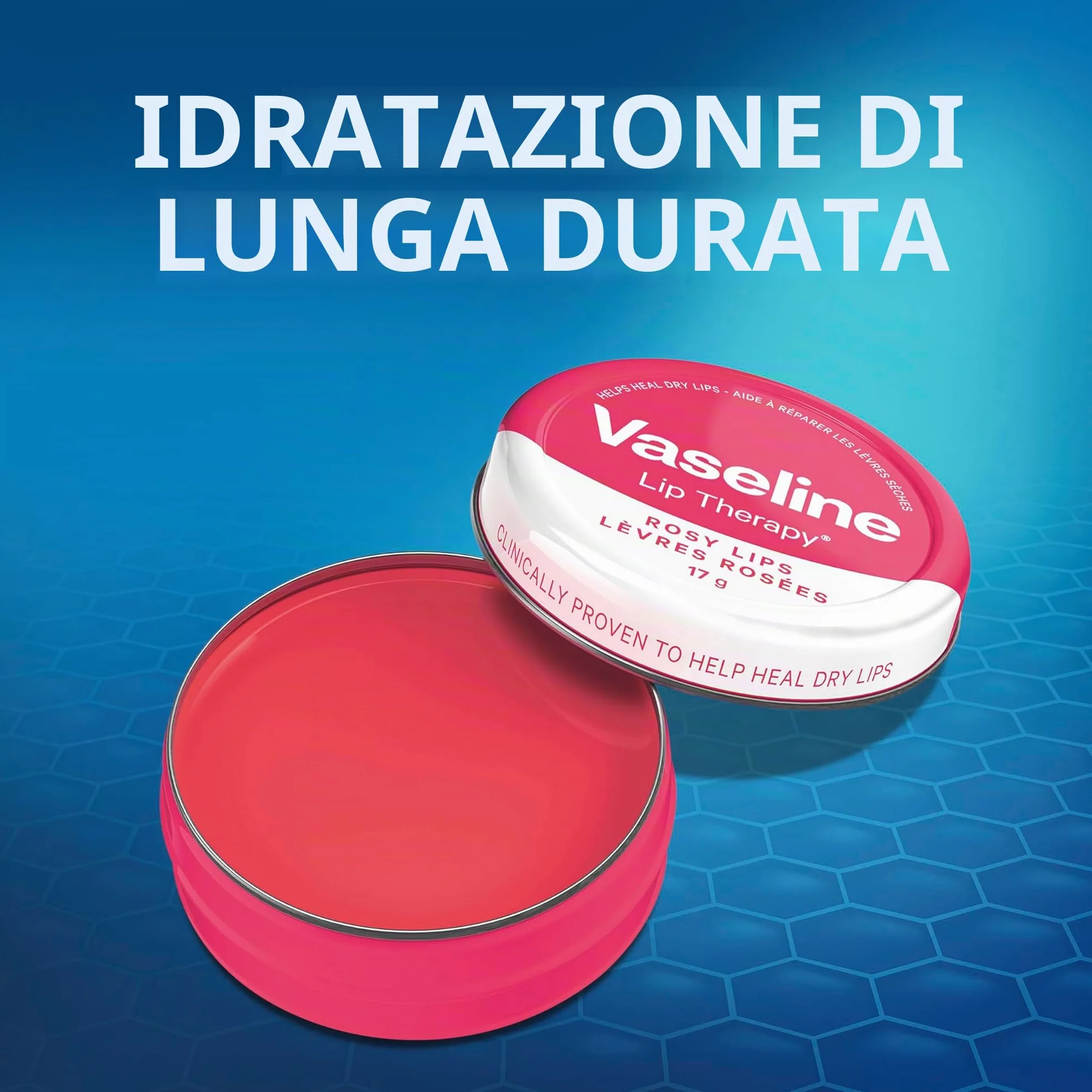 Vaseline Vaselina Terapia Labbro Labbra Rosee, 20g