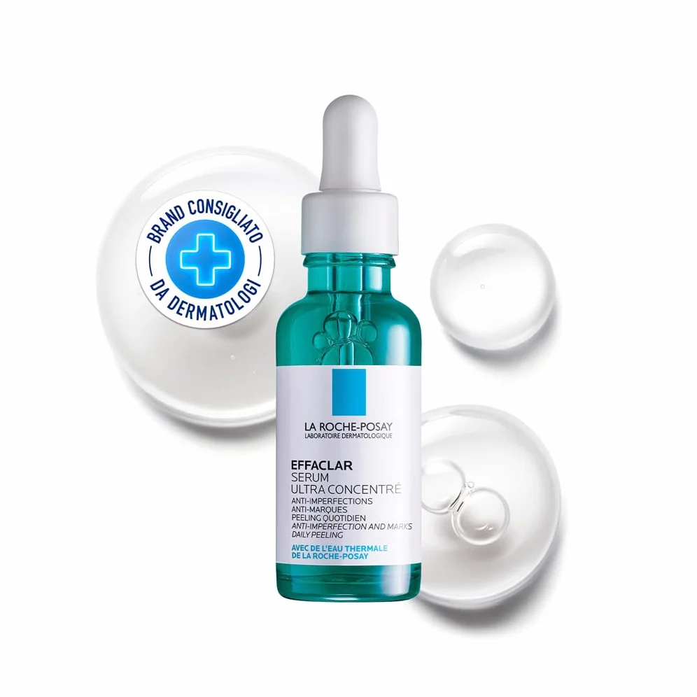 La Roche Posay Effaclar, Siero Peeling Ultra-Concentrato, Per Pelli a Tendenza Acneica, Azione Anti-Imperfezioni, Pelle Levigata + Routine Correlate a Questo Prodotto