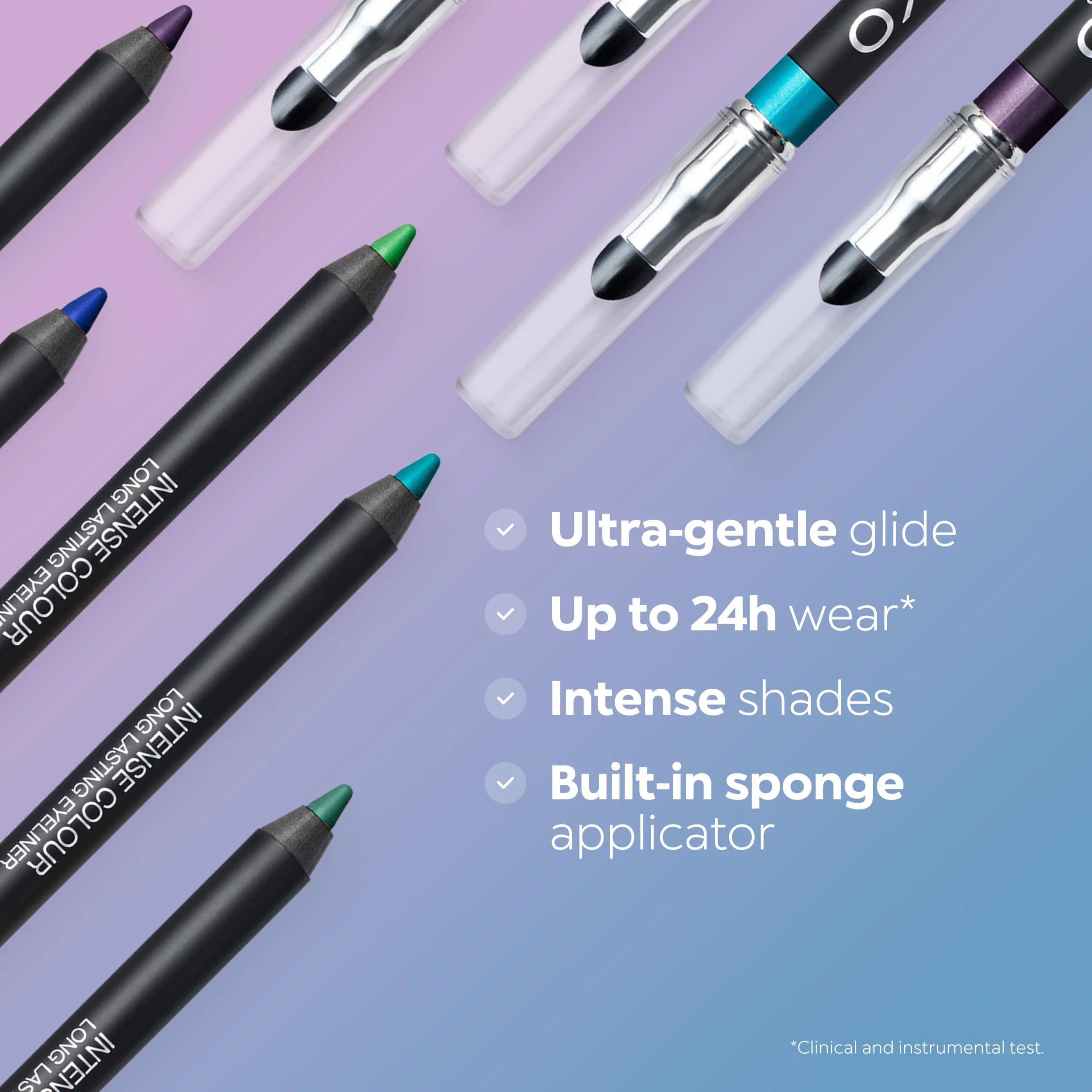 KIKO Milano Intense Colour Long Lasting Eyeliner 16 Matita Occhi Waterproof Alta Precisione