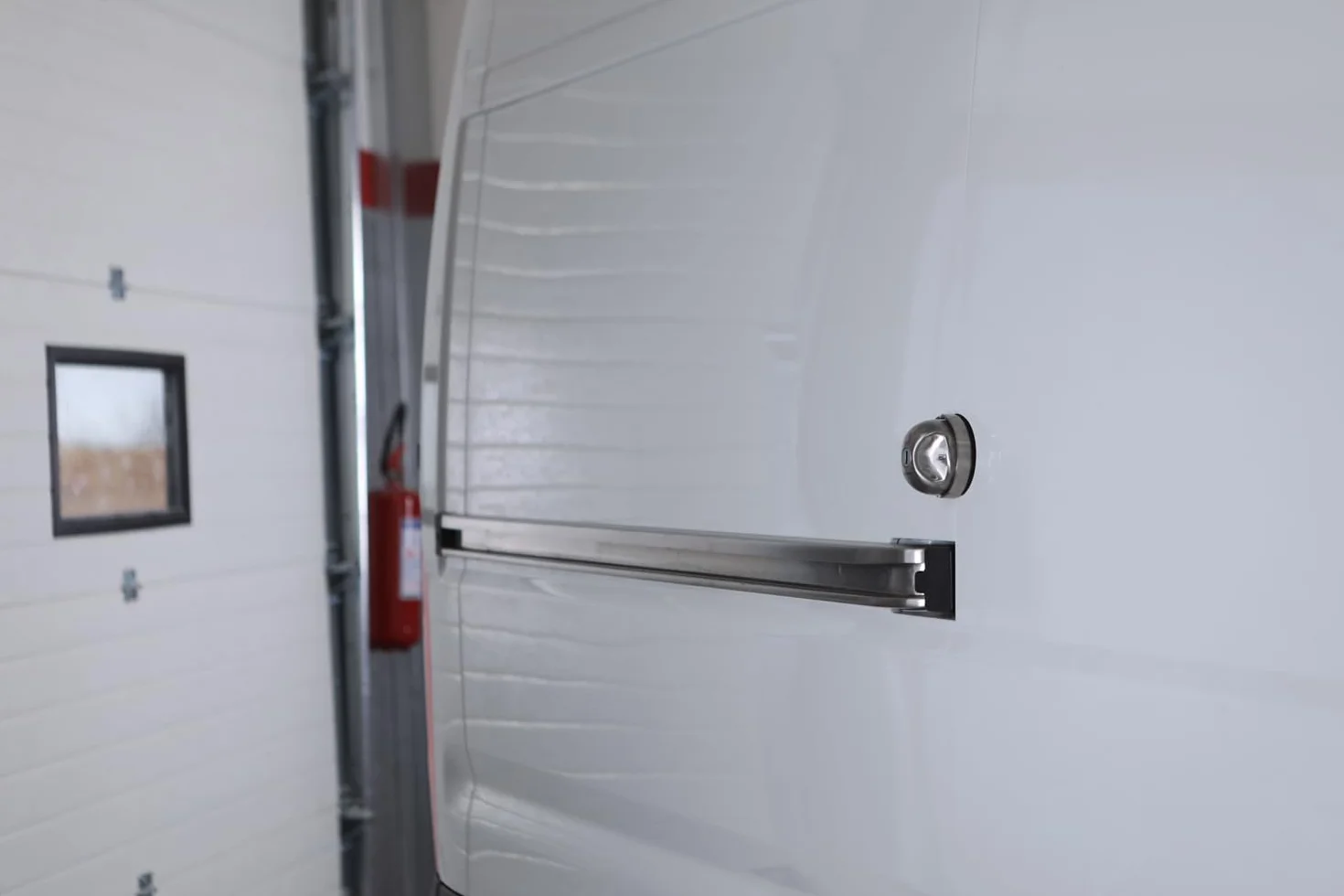 DAKEN Saturn Evo Doppio Serrature per Veicoli Commerciali per Impieghi Gravosi Blocco Manuale Acciaio Inox Set di 2