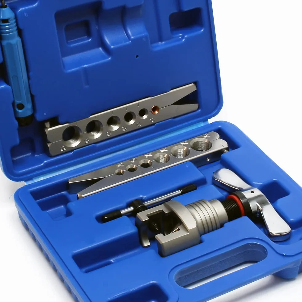 Wiltec Flangiatubo Cono eccentrico Bordatubi 45° Tubi in Rame Alluminio