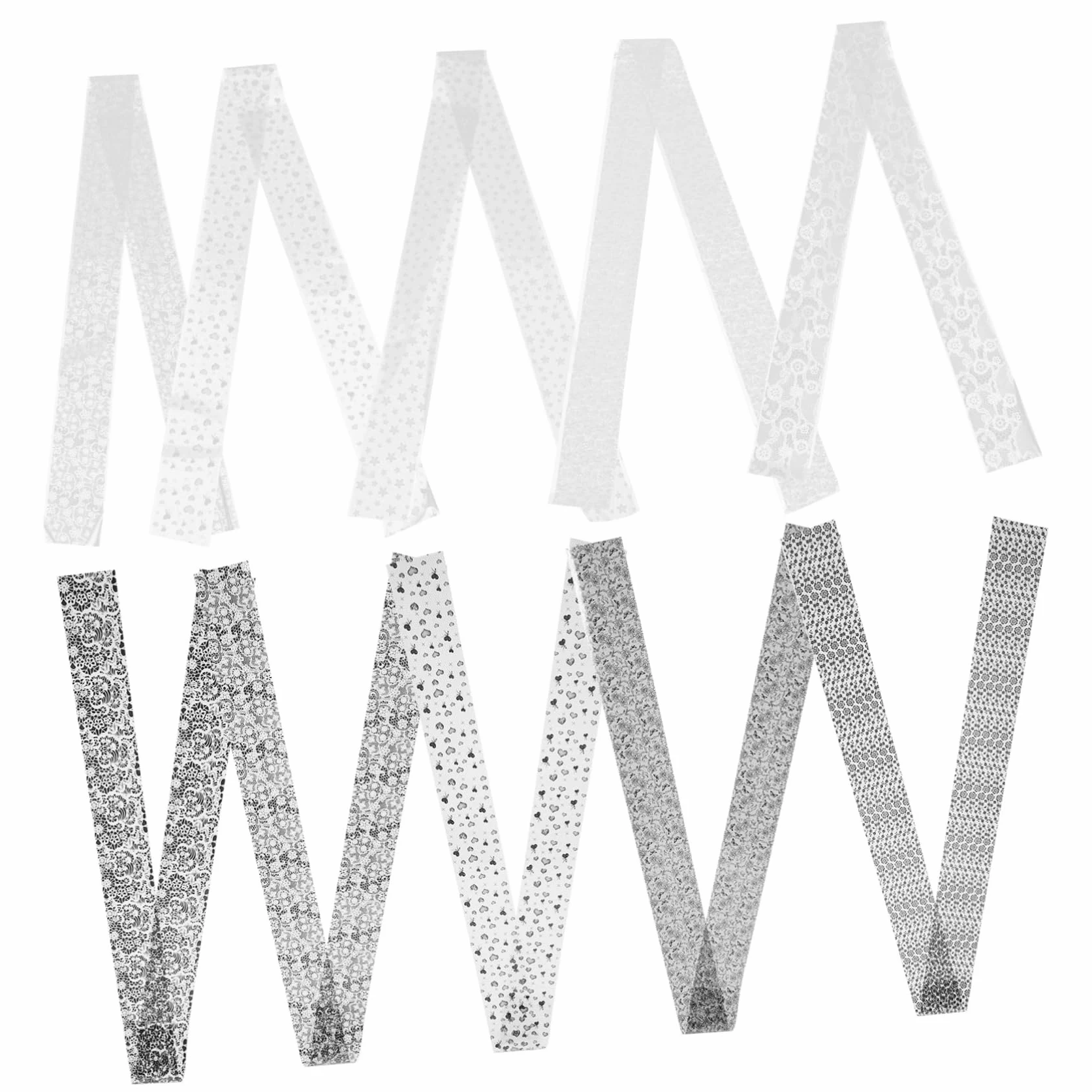 Healeved Lace Nail Stickers Adesivi Per Unghie Decalcomanie Per Nail Art Per Speciali e Regali Per Sicuri e Facili Applicare