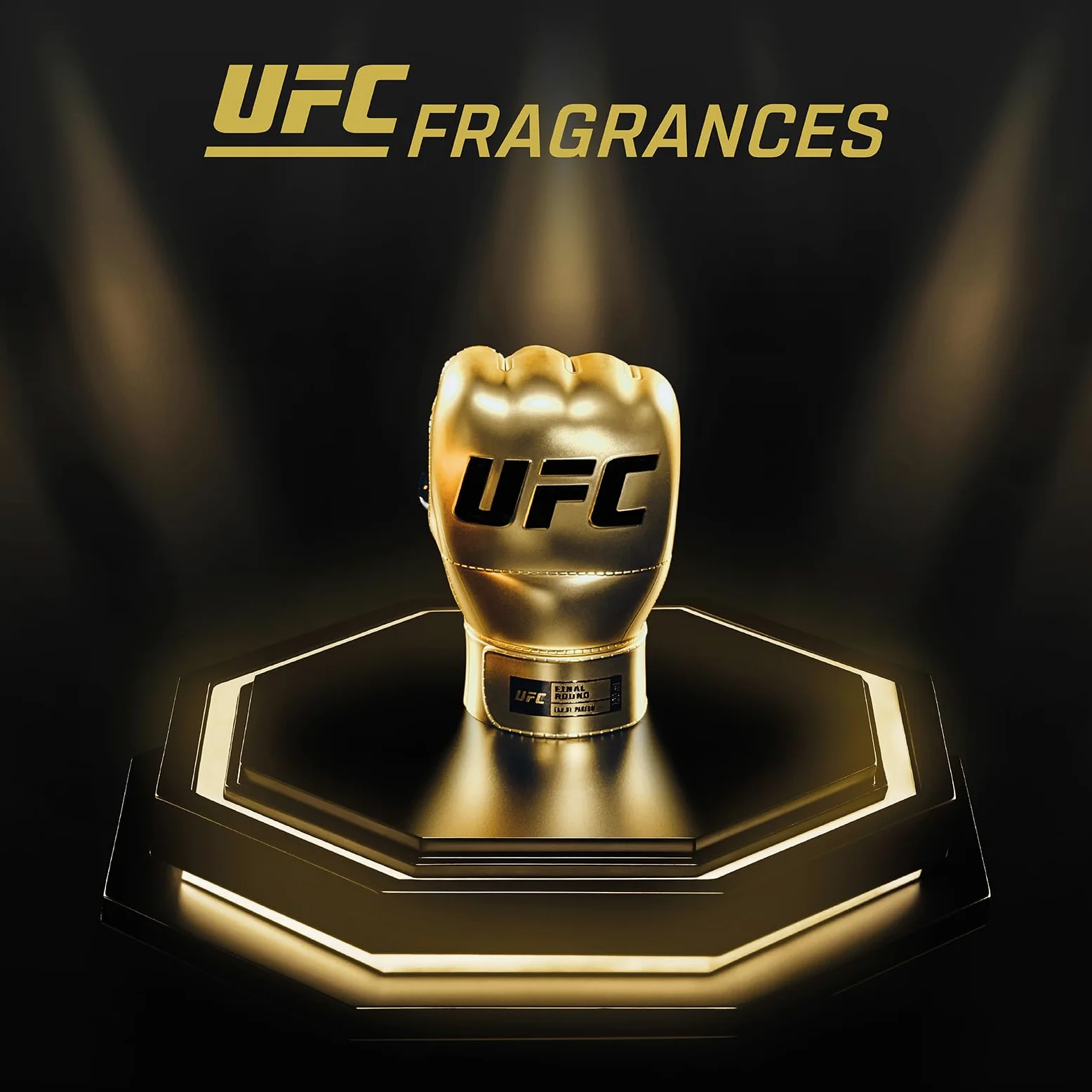 UFC Final Round Profumo Uomo 100ml | Eau de Parfum, Fragranza Ambrata e Cuoio, Profumi Uomo