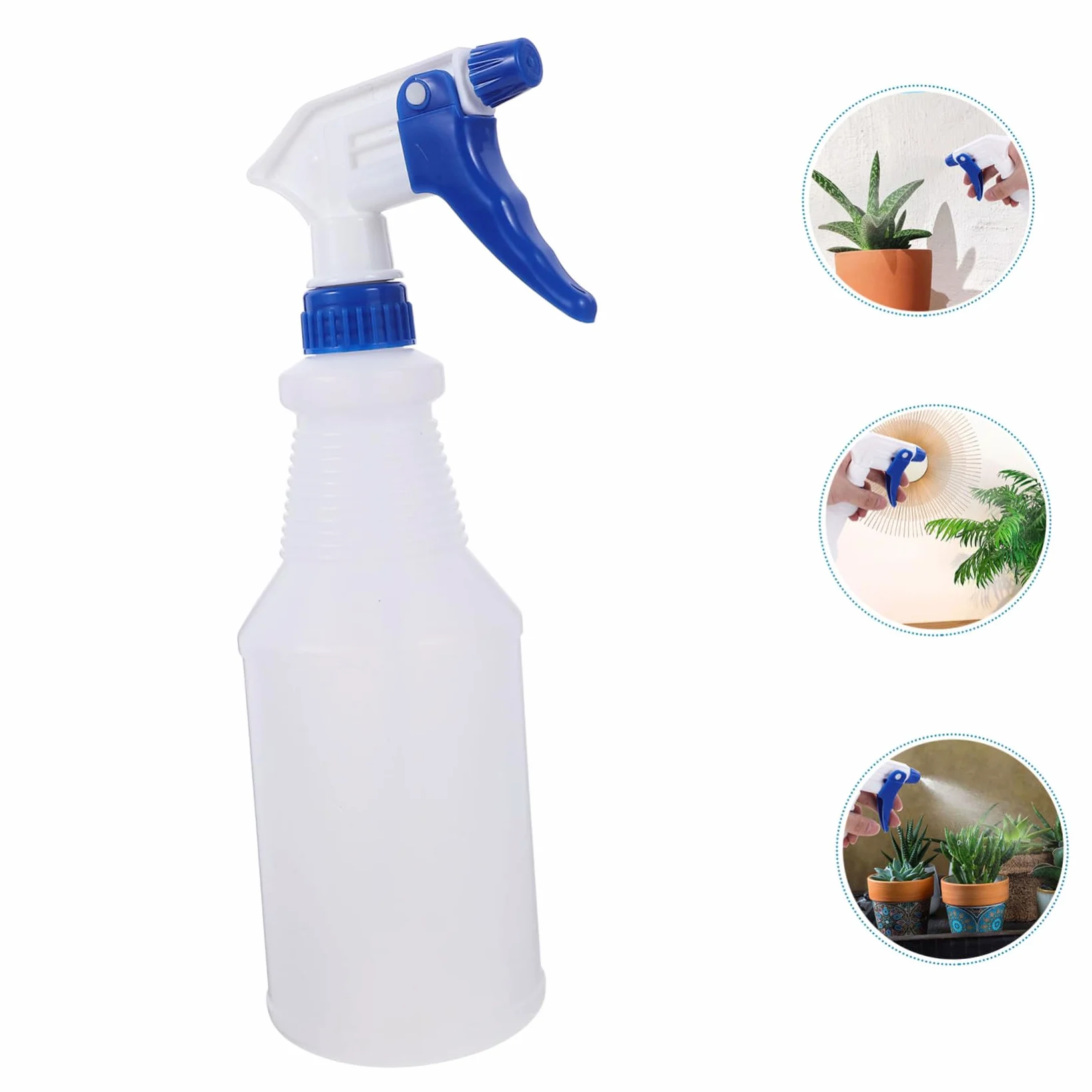 VICASKY Spruzzino Piccolo 750ml in Plastica Pe, Set 8 Pezzi | Testina Casuale, Uso in Salone e Irrigazione, Leggero e Semplice da Usare Colore Casuale