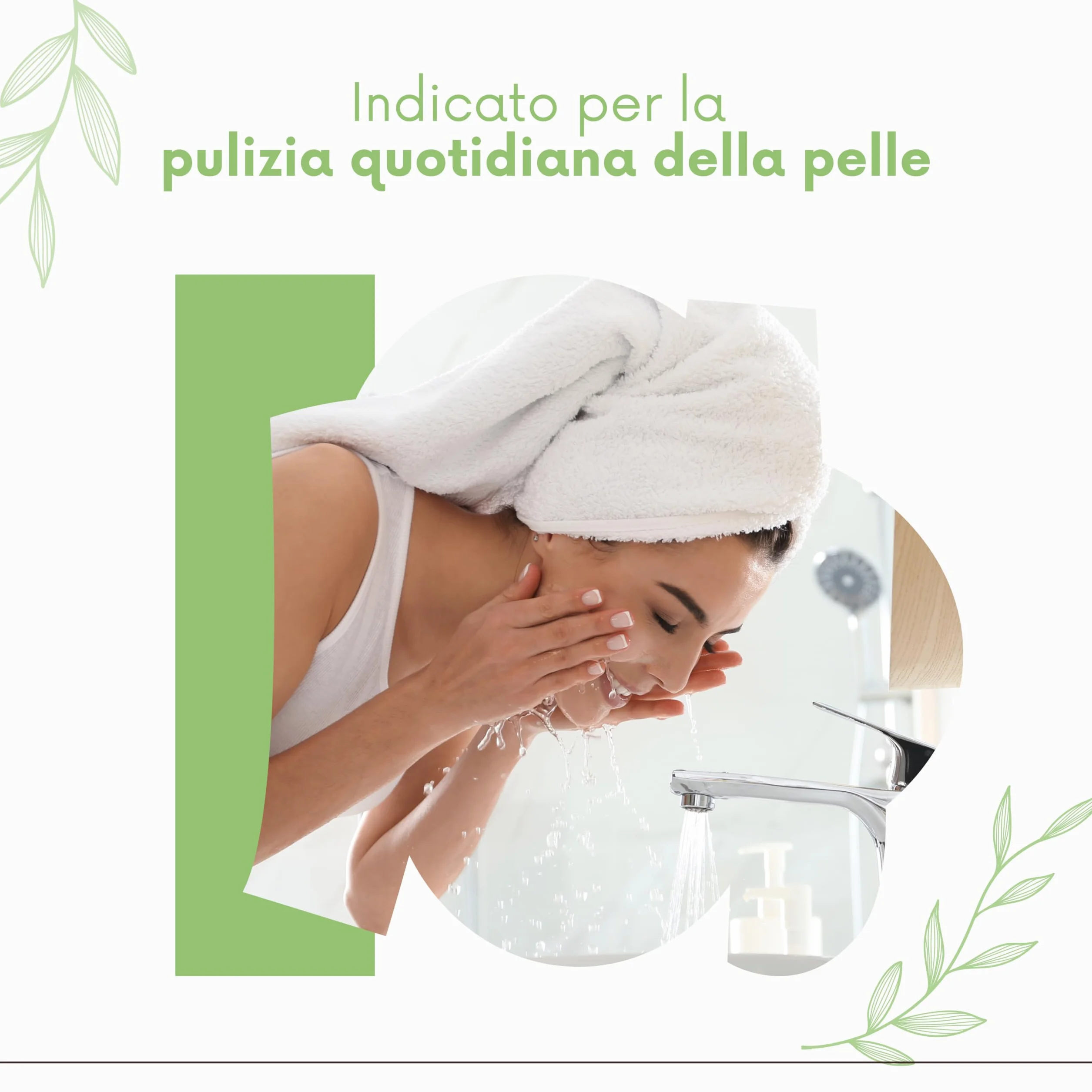 Latte Detergente Struccante Naturale 500 ml Biologico Made in Italy