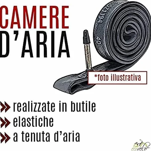2 CAMERE D'ARIA 2.75-9 VALVOLA CURVA TR87 PER PIAGGIO VESPA 50 R-L 1967/75