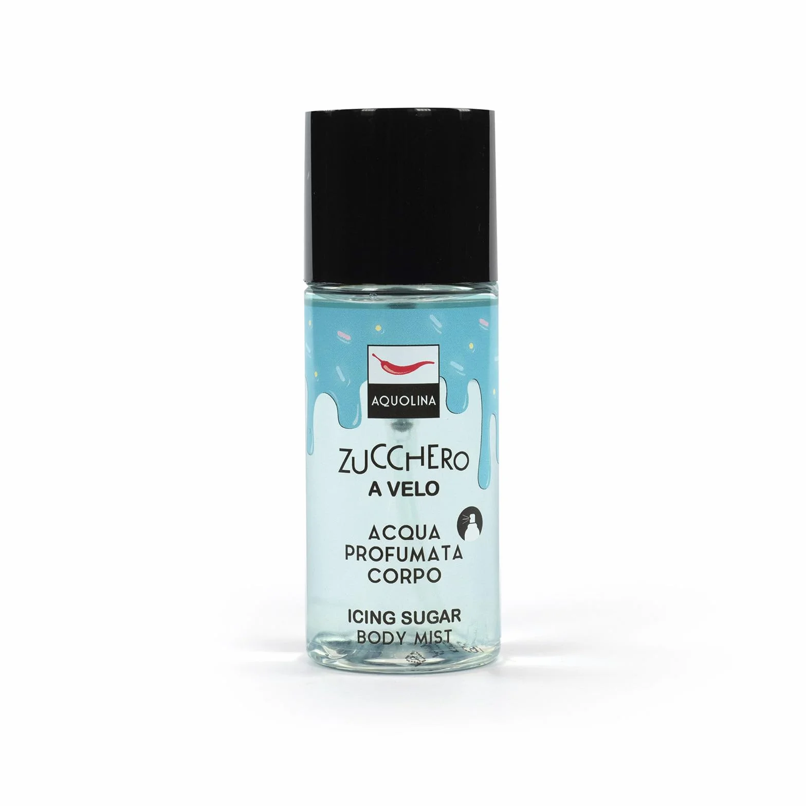 AQUOLINA BEAUTY BITES - Acqua profumata corpo Zucchero a Velo, Fragolina di Bosco, Vaniglia Gourmand, Cocco Delicato. Formato 50 ml