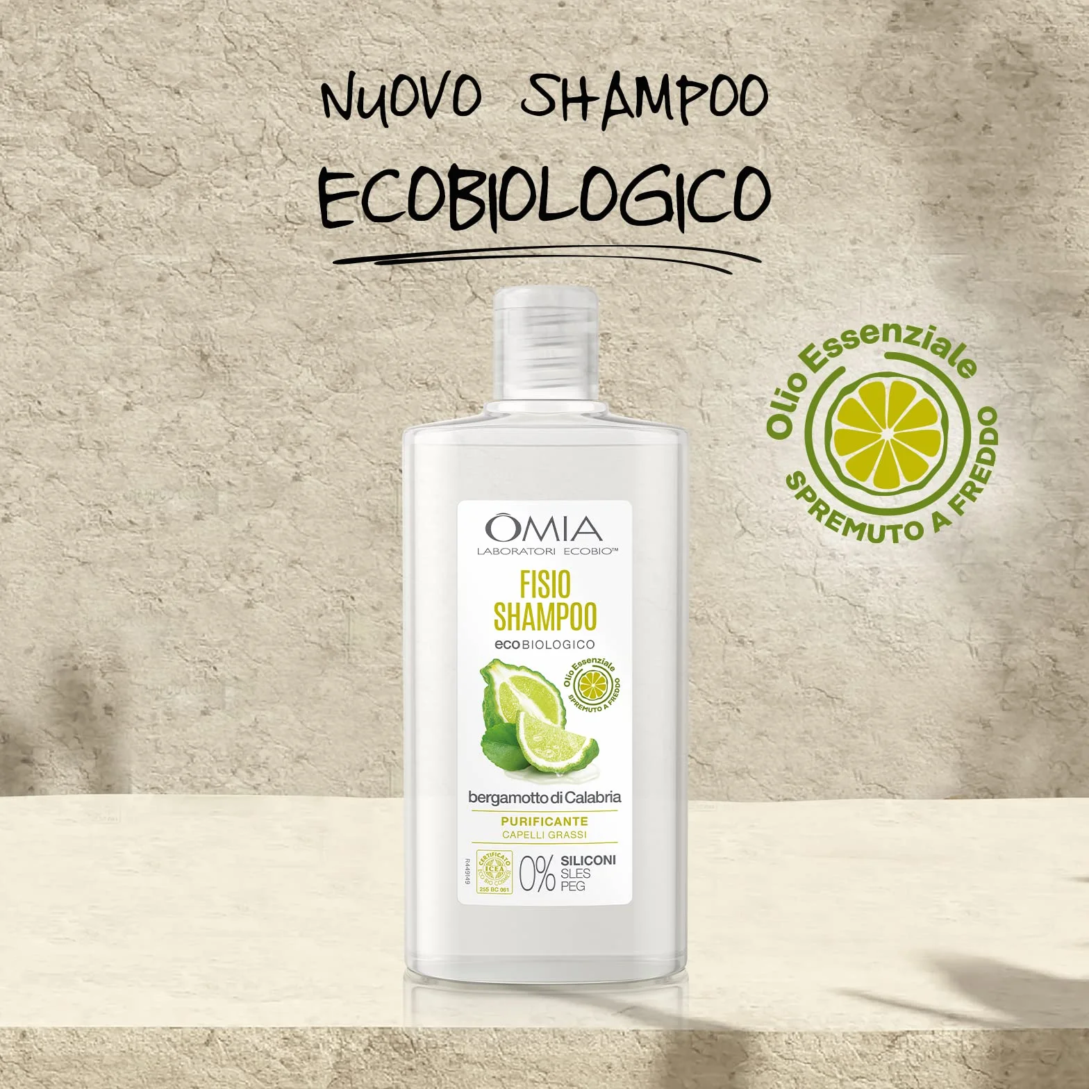 OMIA BAGNO SETA BERGAMOTTO 400 X 4 AMZ ETIC. INTERN