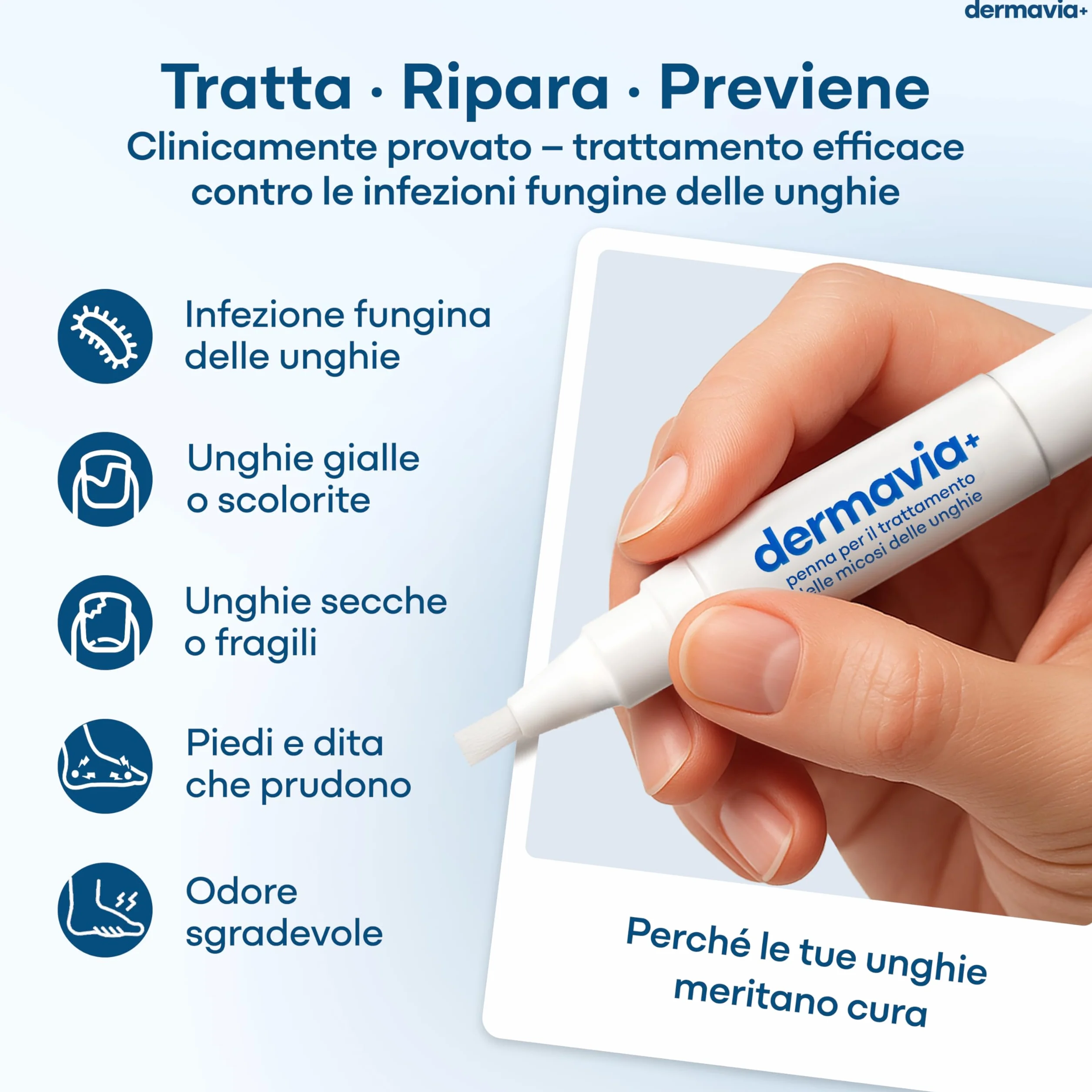 Trattamento per Funghi delle Unghie 4 ml Penna a Torsione per Piede d'Atleta