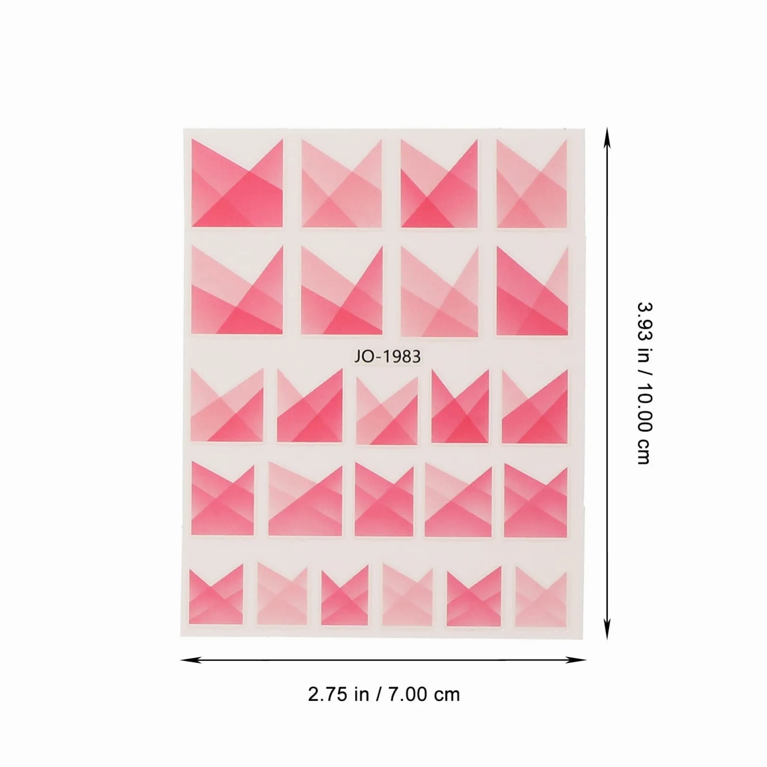 CALLARON 5 Set Stickers Per Unghie Francesi Semitrasparenti Adesivi Per Decorazione Unghie Impermeabili E Resistenti Facili Applicare Per Design Minuti 6 Fogli*5