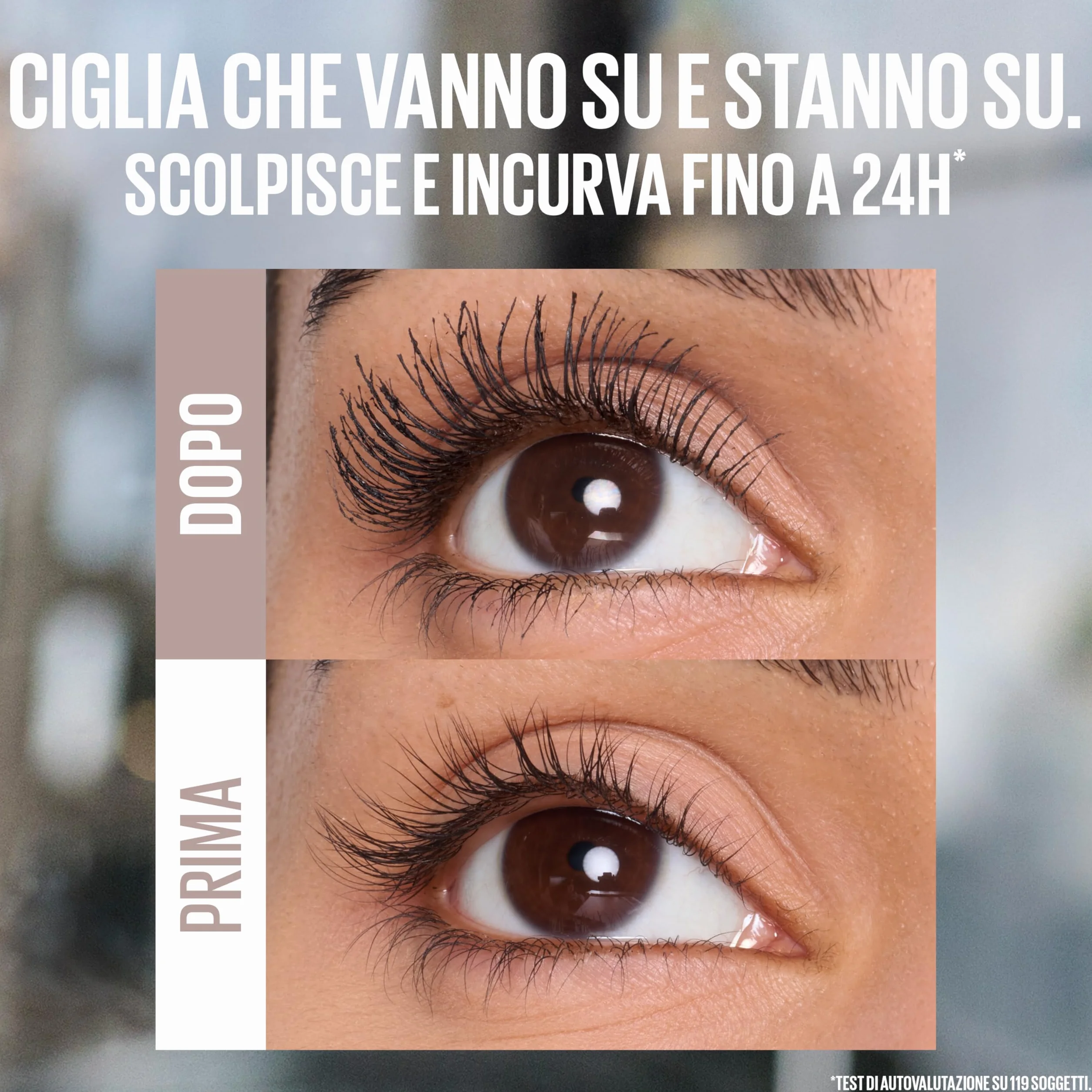 Maybelline New York Lash Sensational Mascara Volumizzante Black 9,75ml Occhi Sensibili