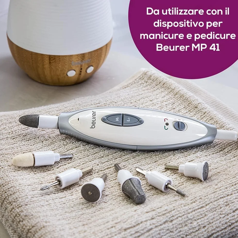 Beurer MP 41 Zestaw Akcesoriów do Manicure i Pedicure