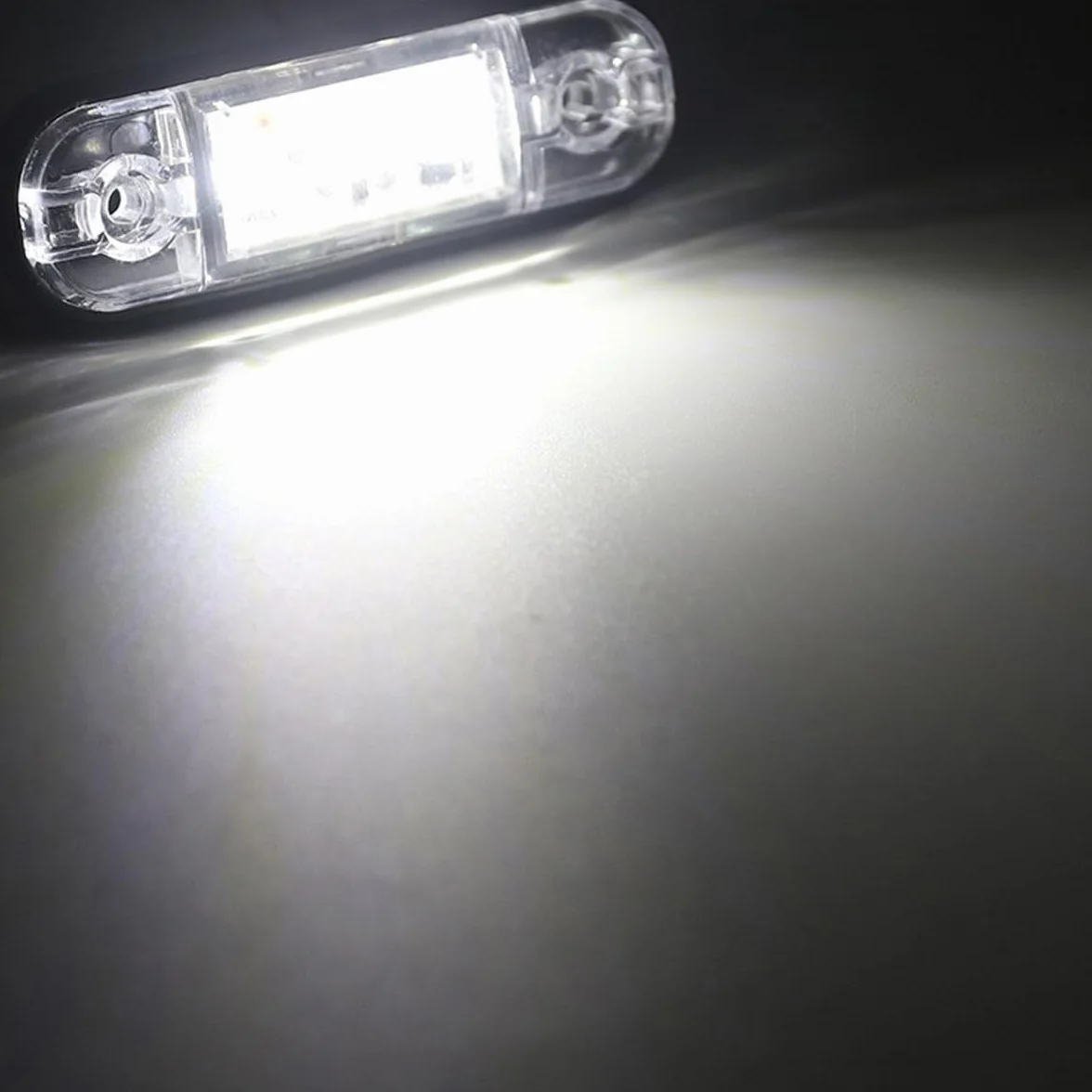 Luci di posizione laterali LED 10pcs 12V-24V IP65 impermeabili indicatori di direzione per auto camion