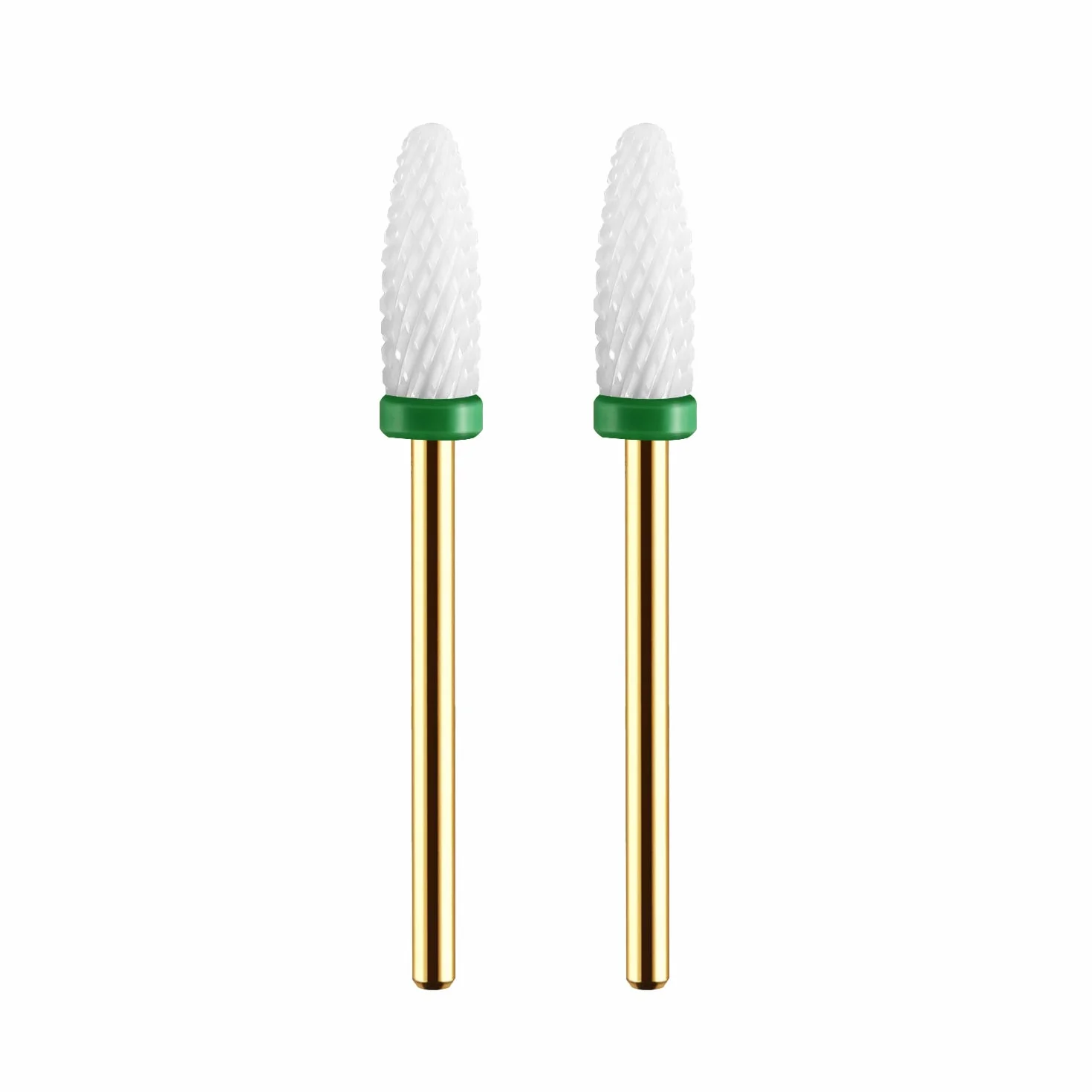 JCMaster Punte in Ceramica Conica per Fresa Unghie Grana Coarse Taglia Standard