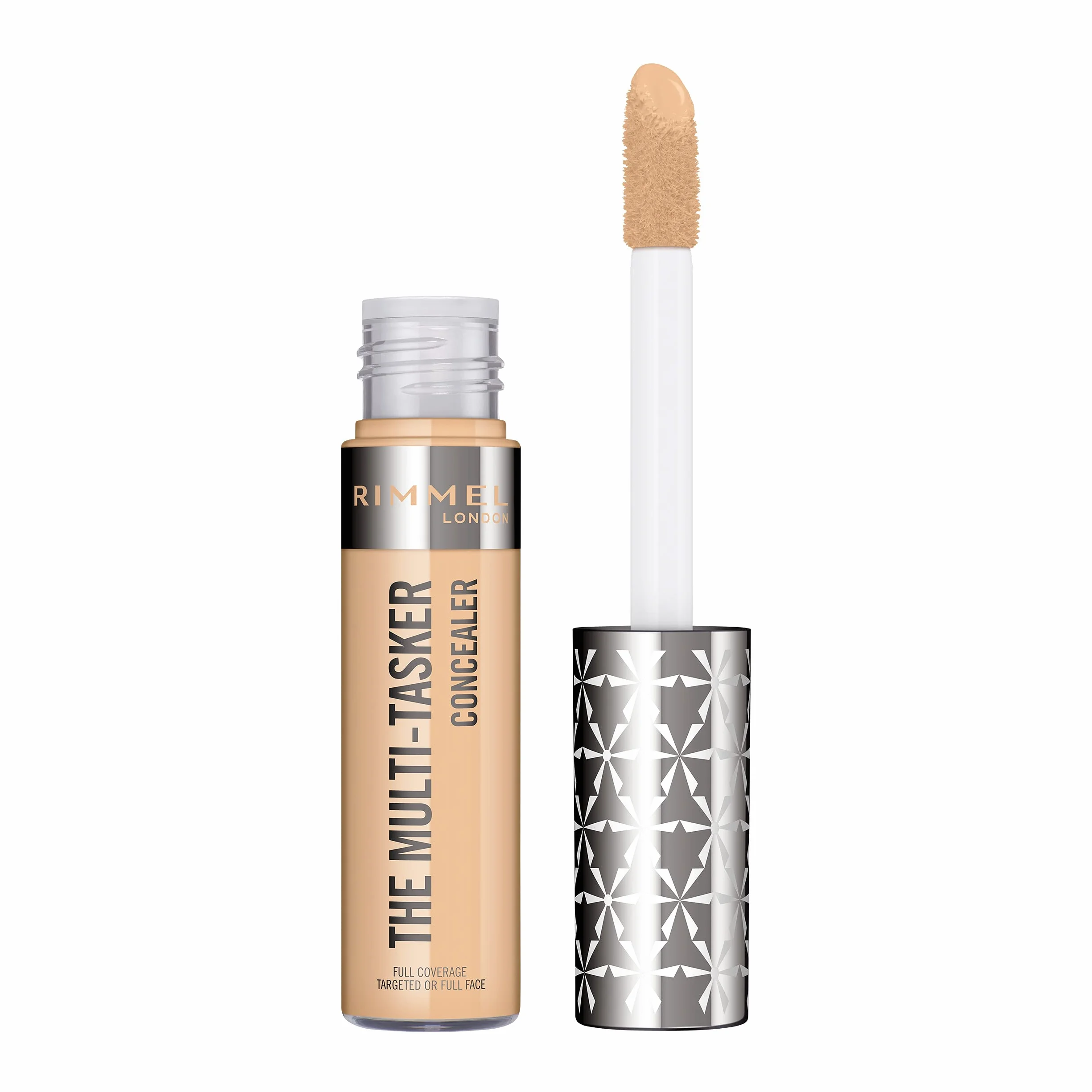 Rimmel London The Multi-Tasker Concealer, Correttore Occhiaie e Imperferzioni Illuminante, Formula Waterproof a Lunga Durata, 030 Light