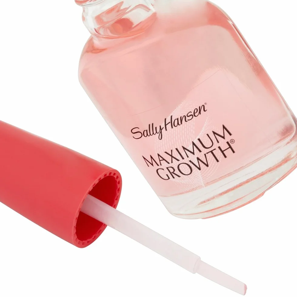 Sally Hansen Maximum Growth, Smalto Trattamento Allungante E Rinforzante Per Unghie Deboli, 13.3 ml, Confezione da 1