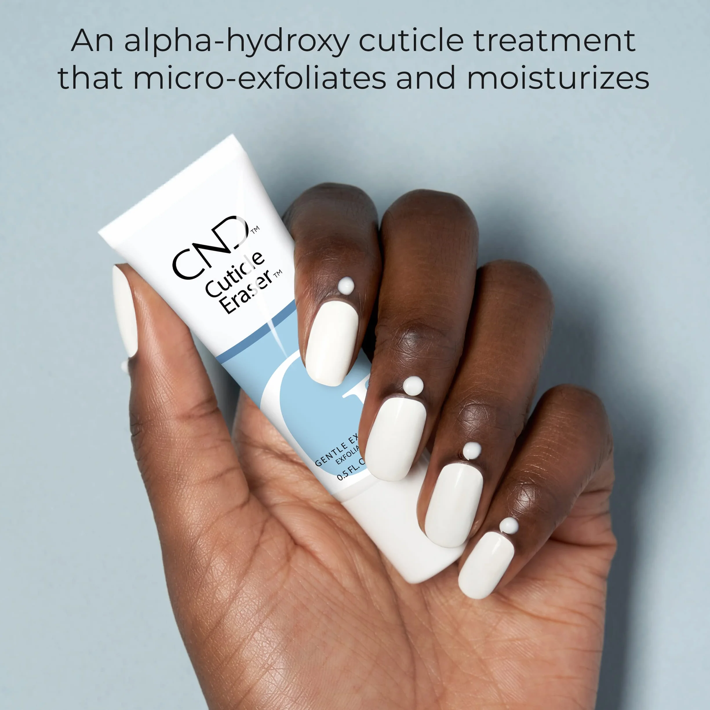 CND Cuticle Eraser - Gomma per cuticole con effetto esfoliante, 14 ml