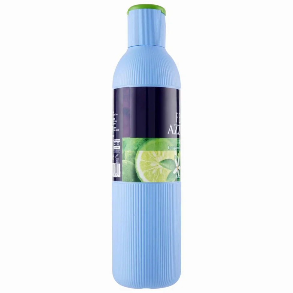 Felce Azzurra Bagnodoccia Fresco - 8 panni per il corpo, gel doccia con fiori di bergamotto e cedro, profumo inconfondibile, idrata la pelle 650 ml + portachiavi Beni Culinari