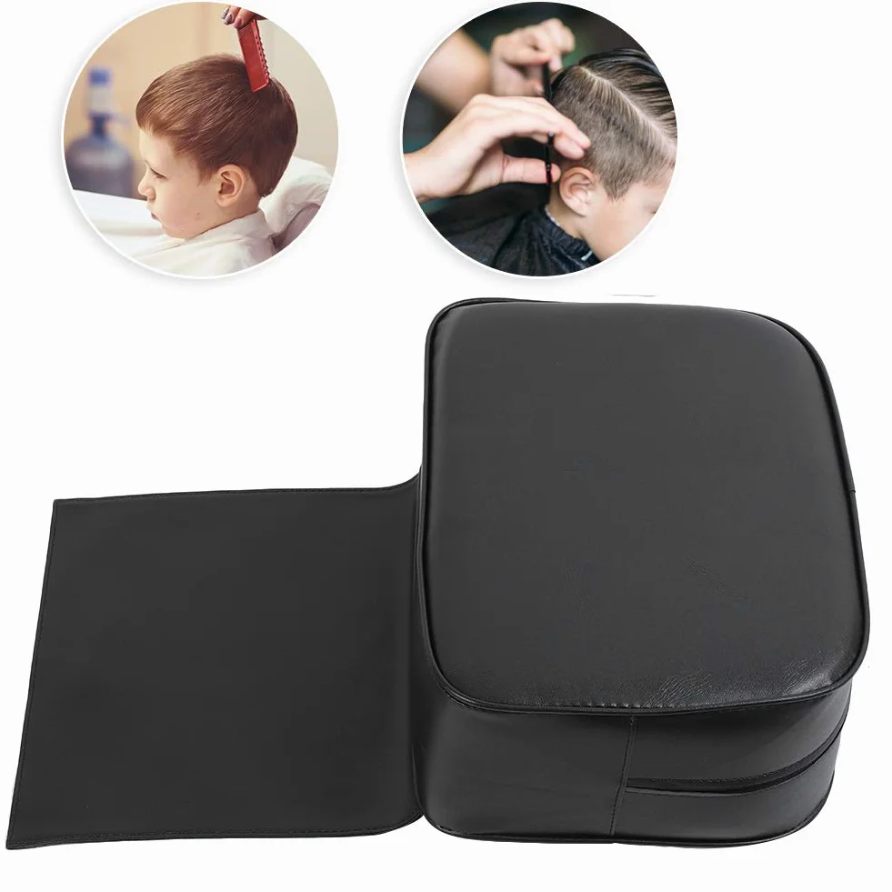 Yolispa Salon Booster sedile parrucchiere barbiere bambino booster cuscino taglio capelli acconciatura bellezza SPA attrezzature Barber Shop bambini taglio di capelli per salone bambino cuscino nero