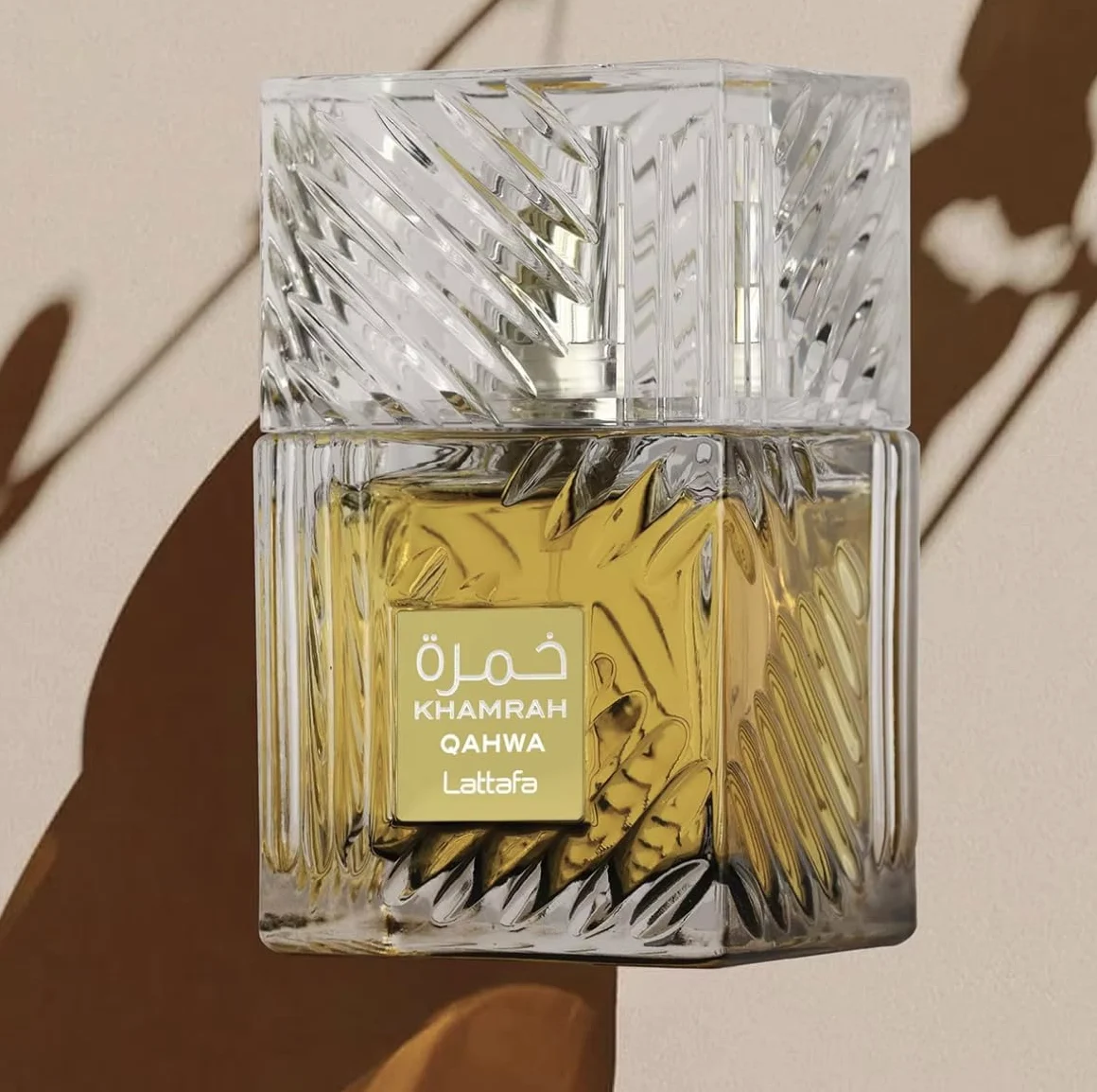 Profumo Khamrah Qahwa originale 100 ml, Eau da Perfum Unisex importato da Dubai con aromi piacevoli di lunga durata, include atomizzatore ricaricabile 5 ml, fragranza duratura (Qahwa)